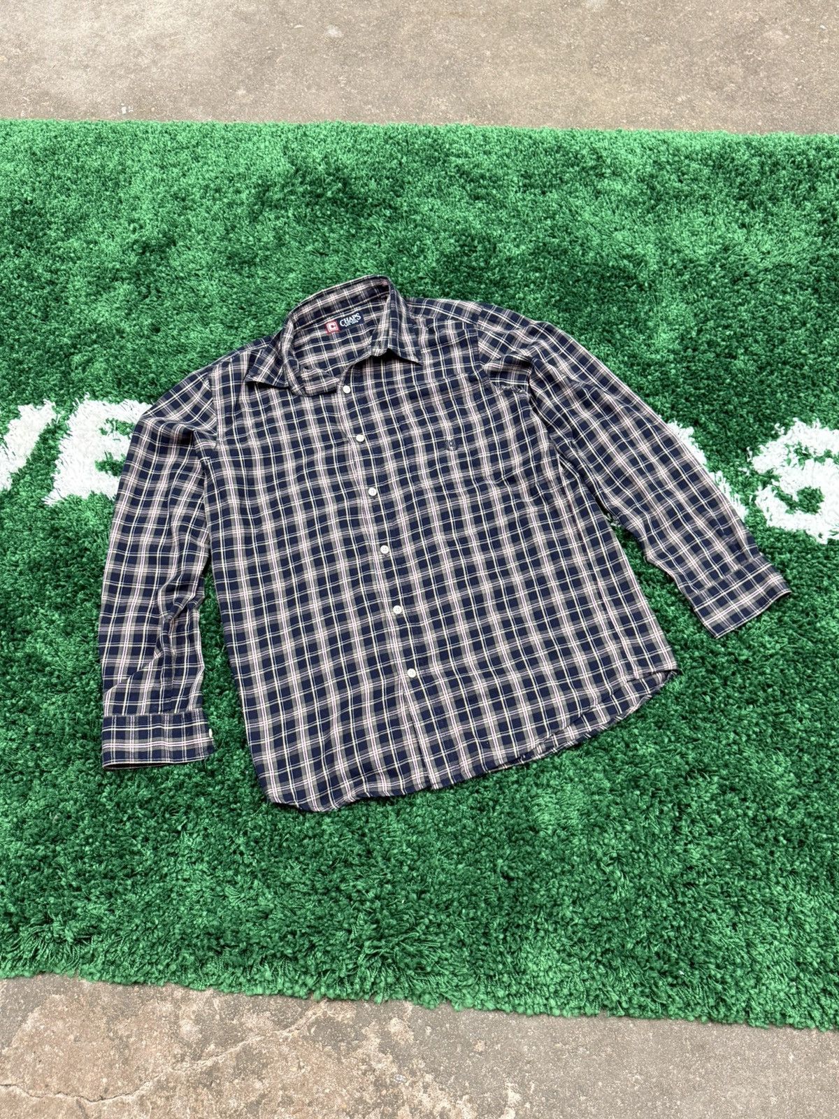 Chaps × Vintage Vintage Chaps Flannel Shirt Medium M Retro 90s Plaid Size US M / EU 48-50 / 2 - 1 Thumbnail