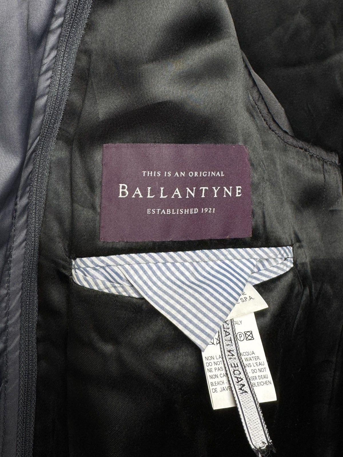 Ballantyne Ballantyne 100% Wool grey heavy coat with lining Italy made Size US XL / EU 56 / 4 - 9 Thumbnail