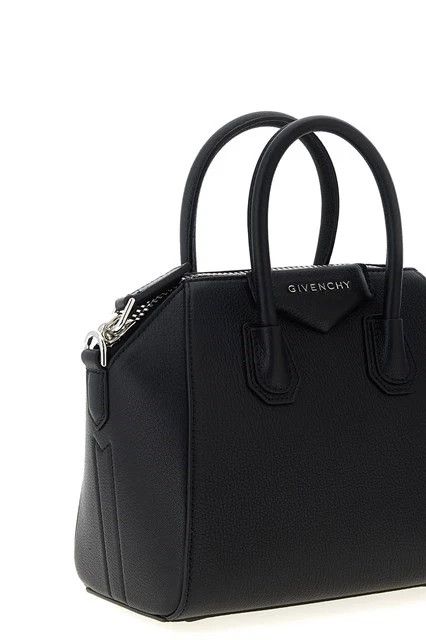 Givenchy GIVENCHY Antigona Mini Black Leather Handbag New Auth Size ONE SIZE - 3 Thumbnail