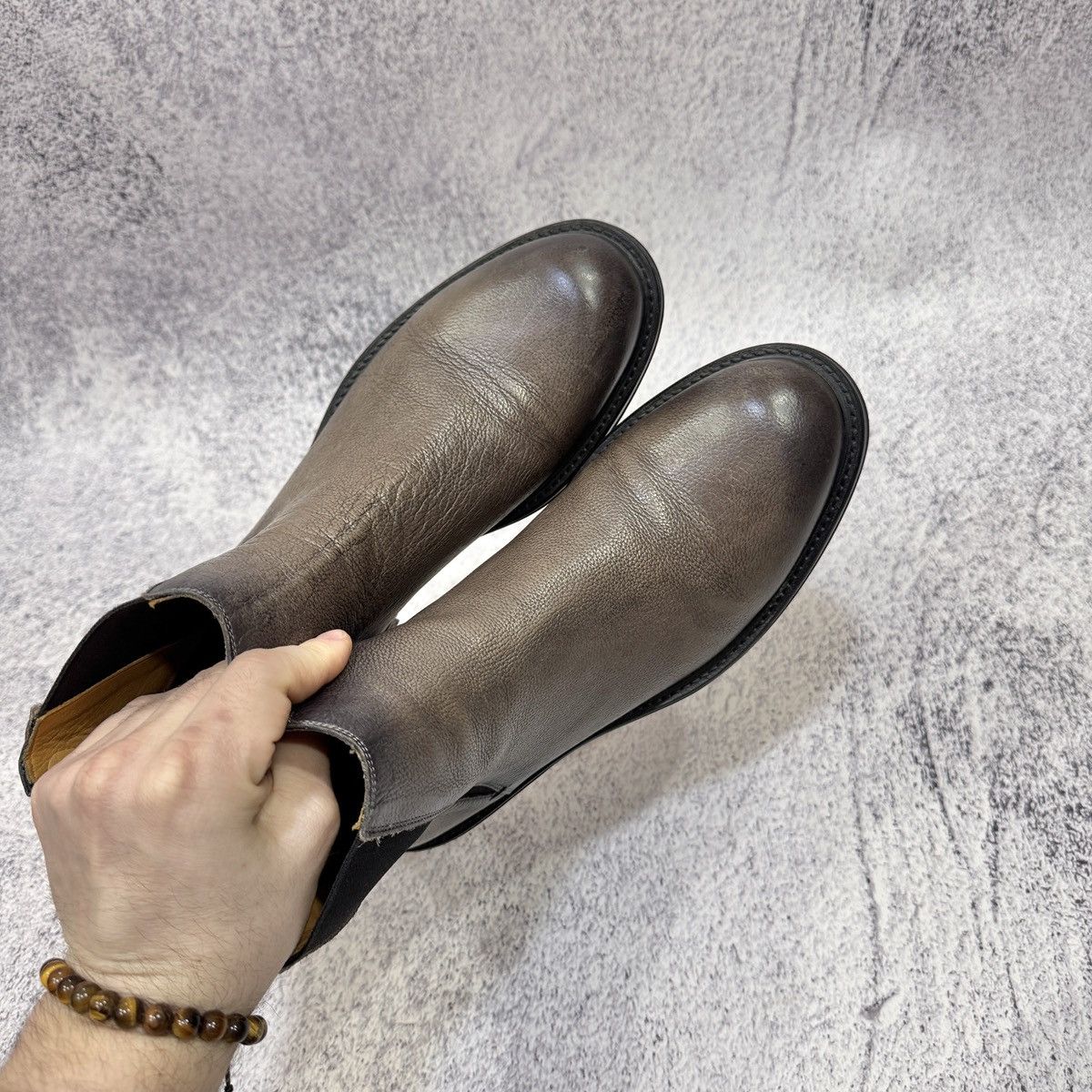 Magnanni Magnanni Handmade Mens Chelsea Boots US8.5 UK7.5 EU41.5 Size US 8.5 / EU 41-42 - 7 Thumbnail