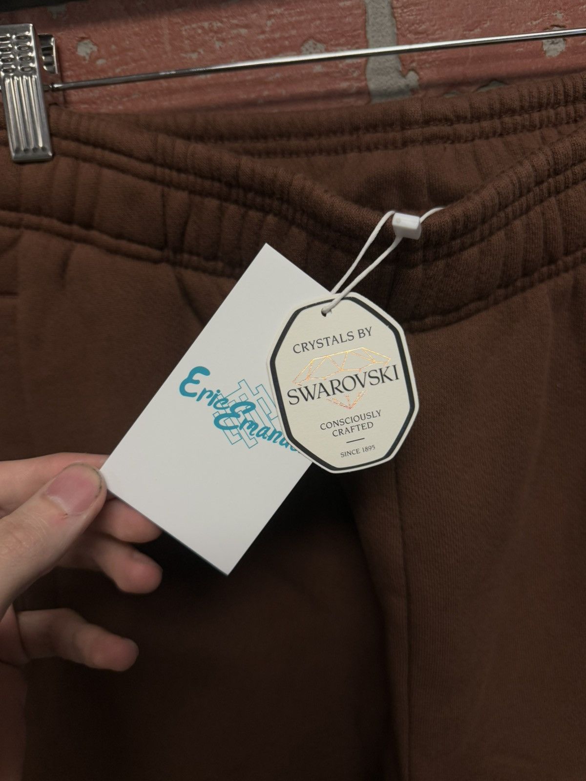 Eric Emanuel × Swarovski Eric Emanuel x Swarovski Sweatpants Size XXL (NEW) RARE Size US 36 / EU 52 - 5 Thumbnail