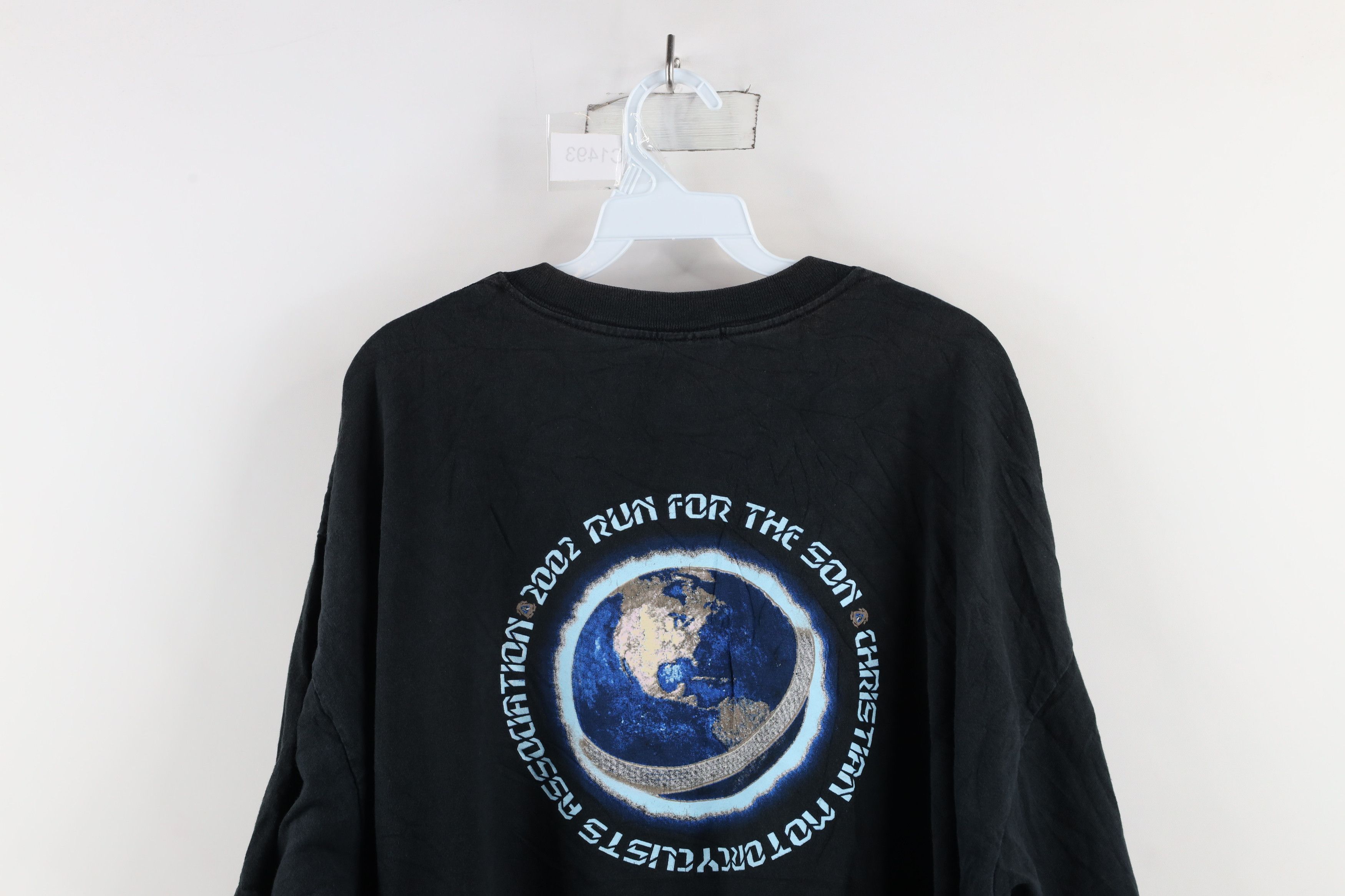 Vintage Vintage Y2K 2002 Motorcyclists Association T-Shirt Black Size US XXL / EU 58 / 5 - 9 Thumbnail