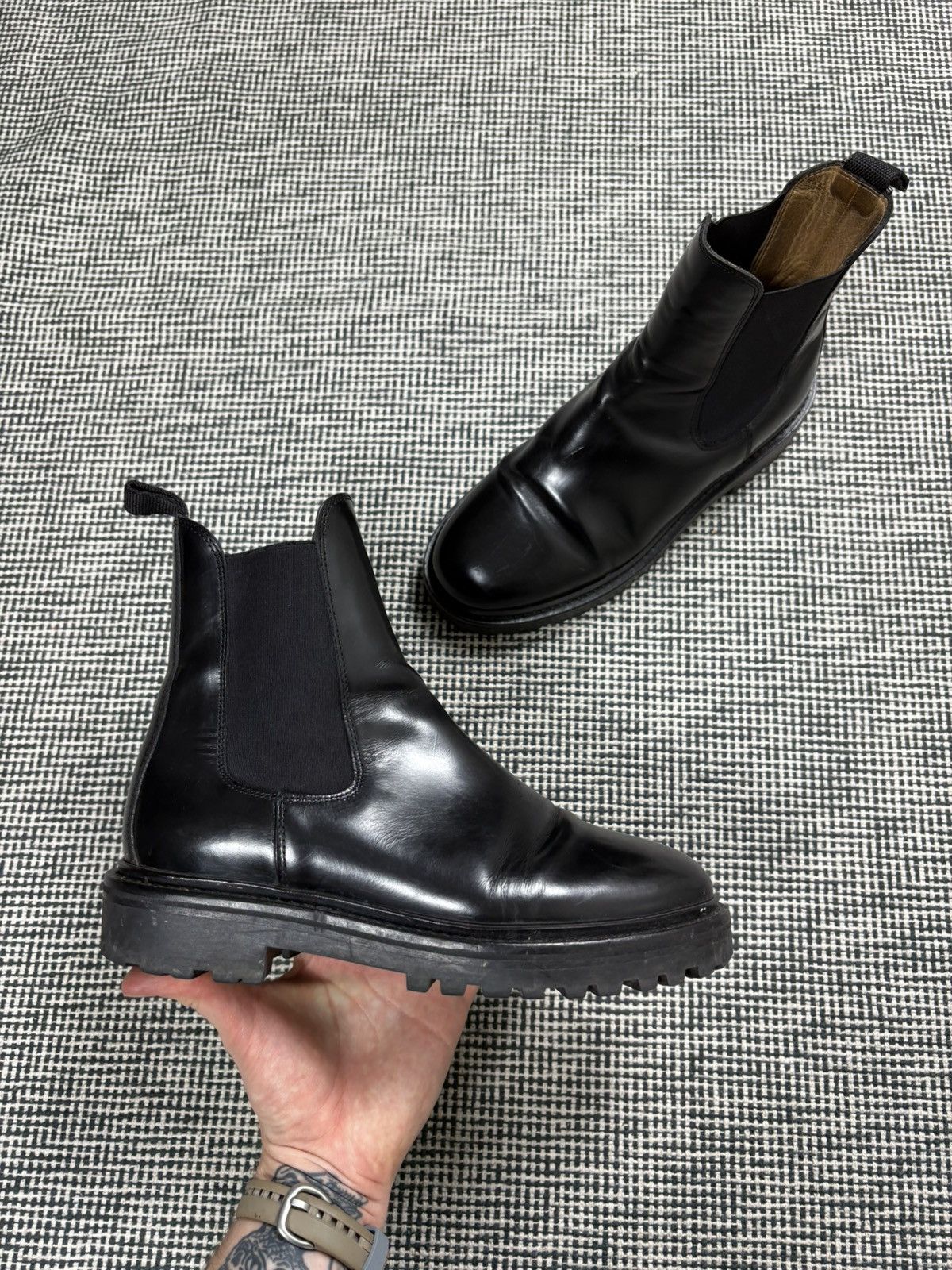 Isabel Marant Isabel Marant castay Chelsea Boots patent leather black Size US 6 / IT 36 - 2 Thumbnail