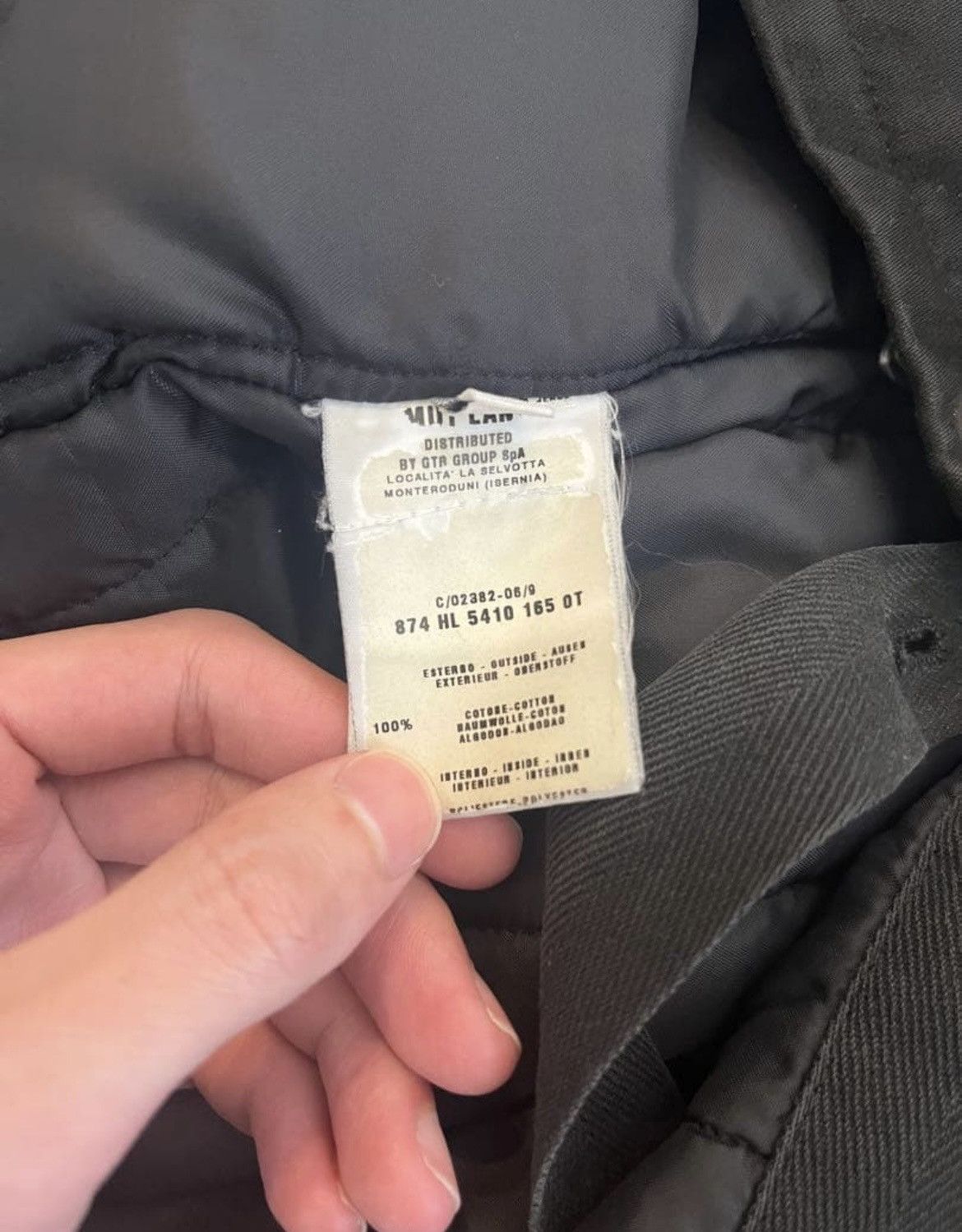 Helmut Lang helmut lang astro biker jacket 99aw black Size US S / EU 44-46 / 1 - 4 Thumbnail