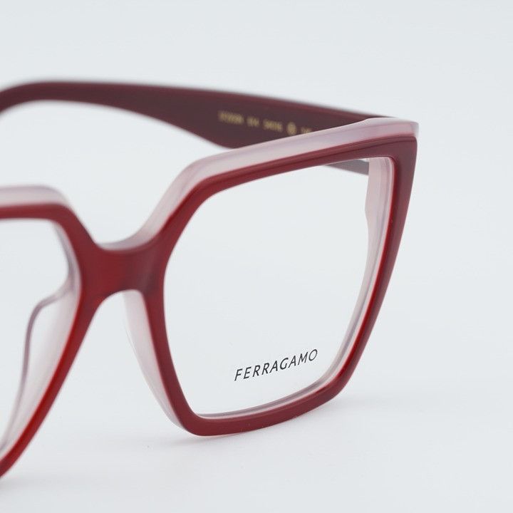 Salvatore Ferragamo Salvatore Ferragamo SF2950N 614 Eyeglasses Burgundy 54mm Size ONE SIZE - 8 Thumbnail