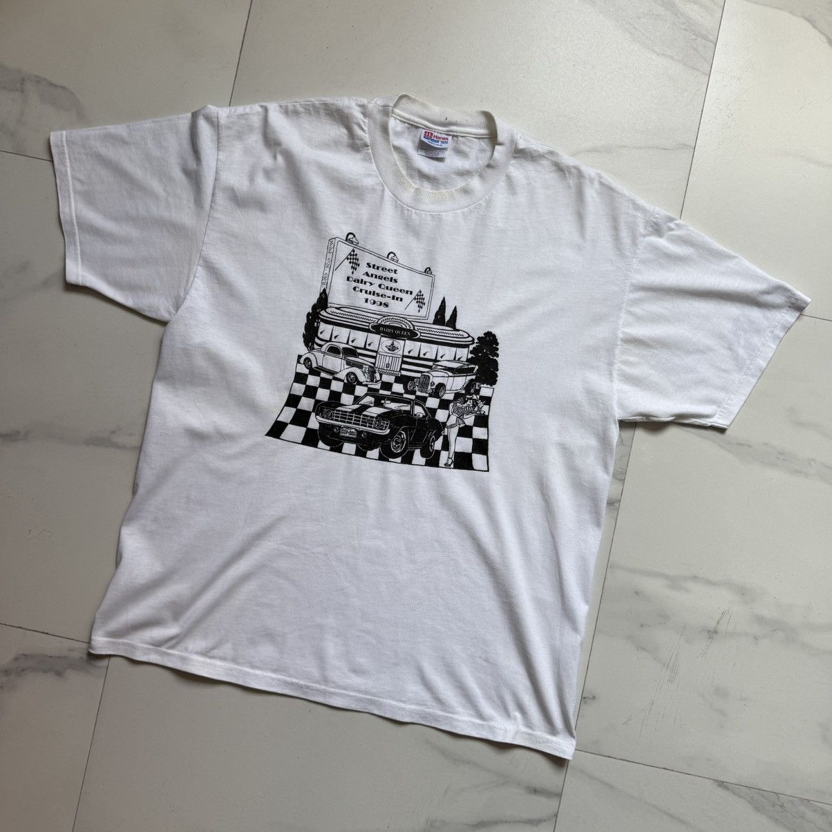 Icecream × Vintage Vintage 1998 Dairy Queen Street Angels Tee Size US XL / EU 56 / 4 - 3 Thumbnail