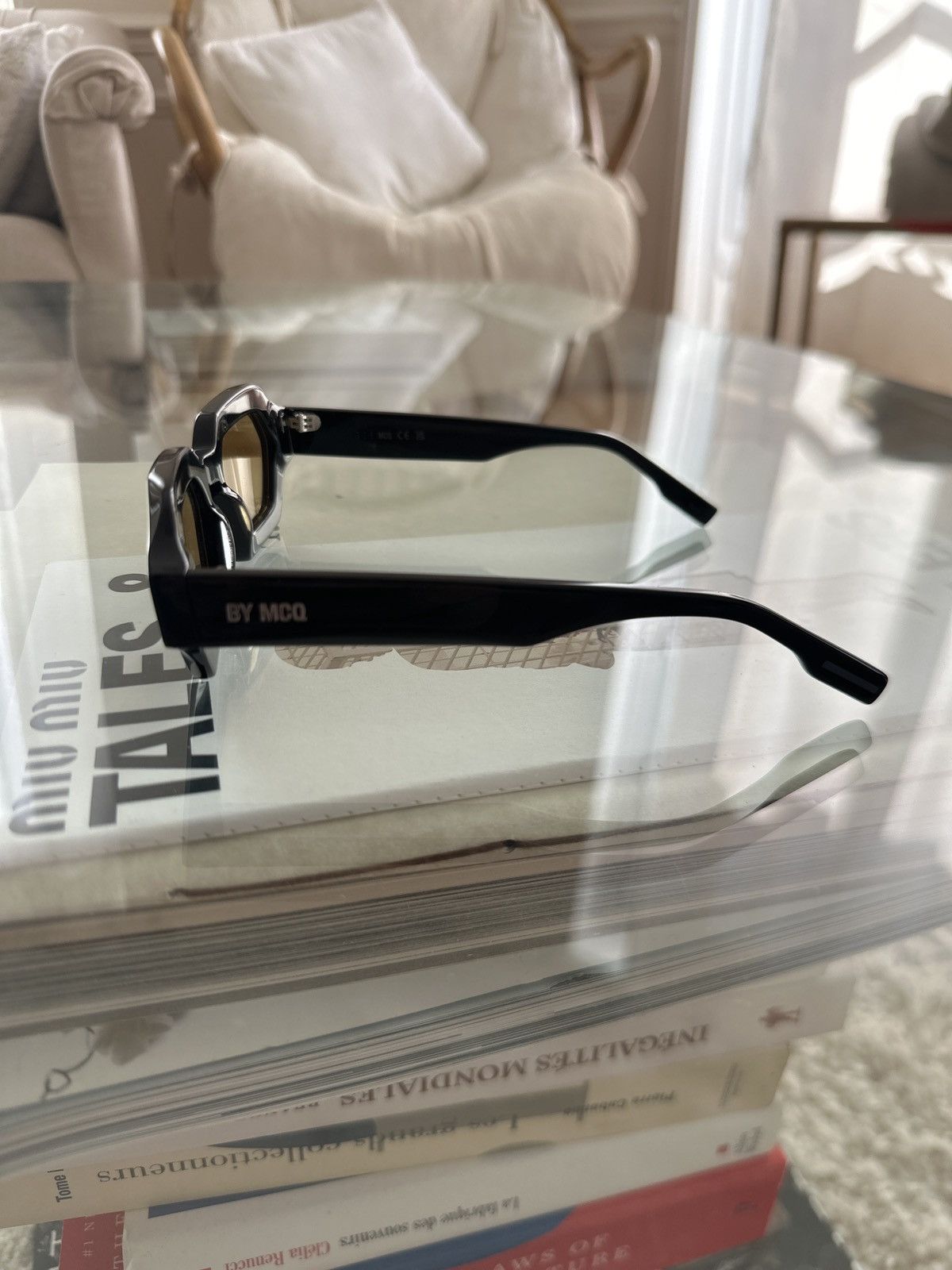 Alexander McQueen × MCQ × McQ Alexander McQueen N.8 Made In Dust sunglasses Size ONE SIZE - 3 Thumbnail