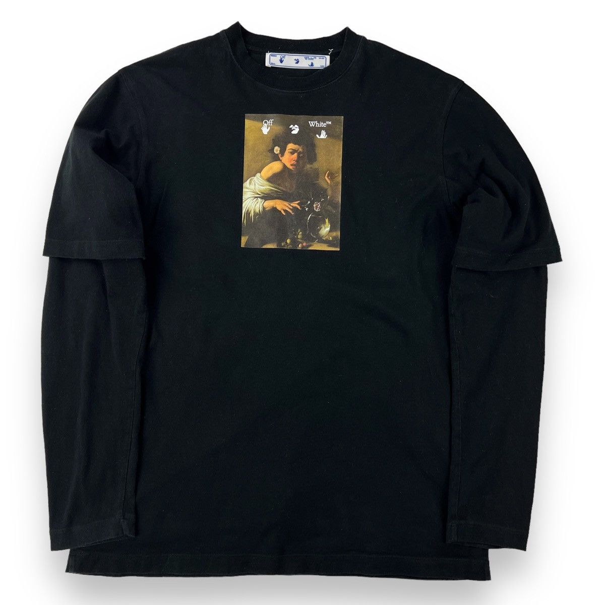 Off-White Off-White Caravaggio Boy Layered Long Sleeve Size US M / EU 48-50 / 2 - 2 Thumbnail