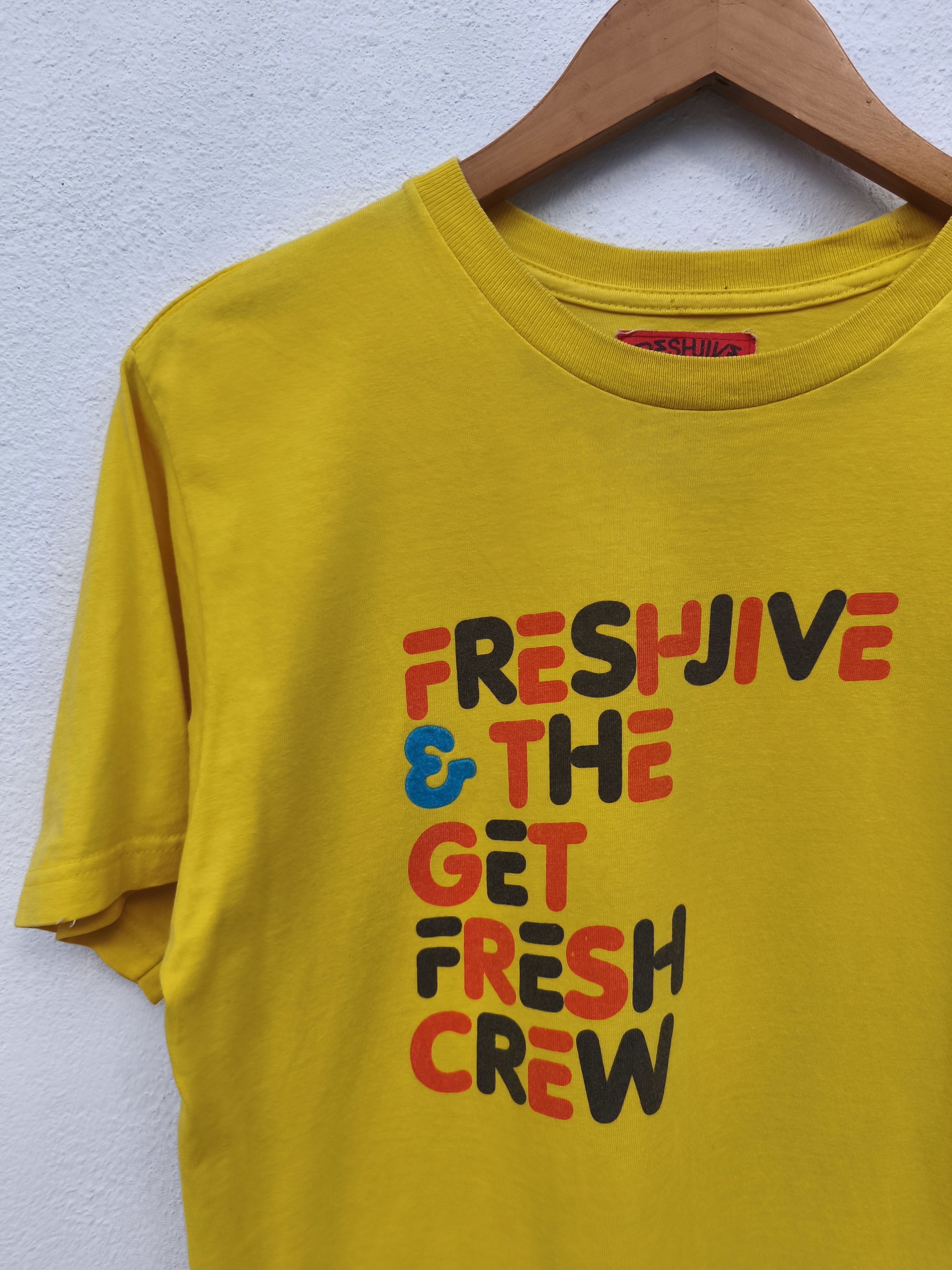 Freshjive 🔥 Vintage 90s Vintage Freshjive t shirt street wear Size US S / EU 44-46 / 1 - 1 Thumbnail