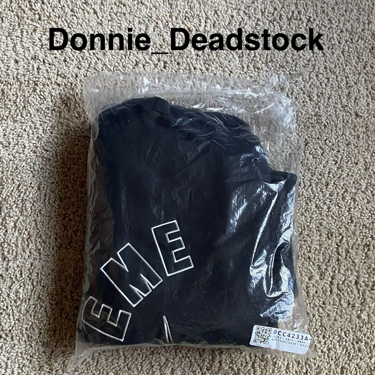 Nike × Supreme Supreme Nike Arc Sweatpant - Black - Medium Size US 32 / EU 48 - 4 Thumbnail