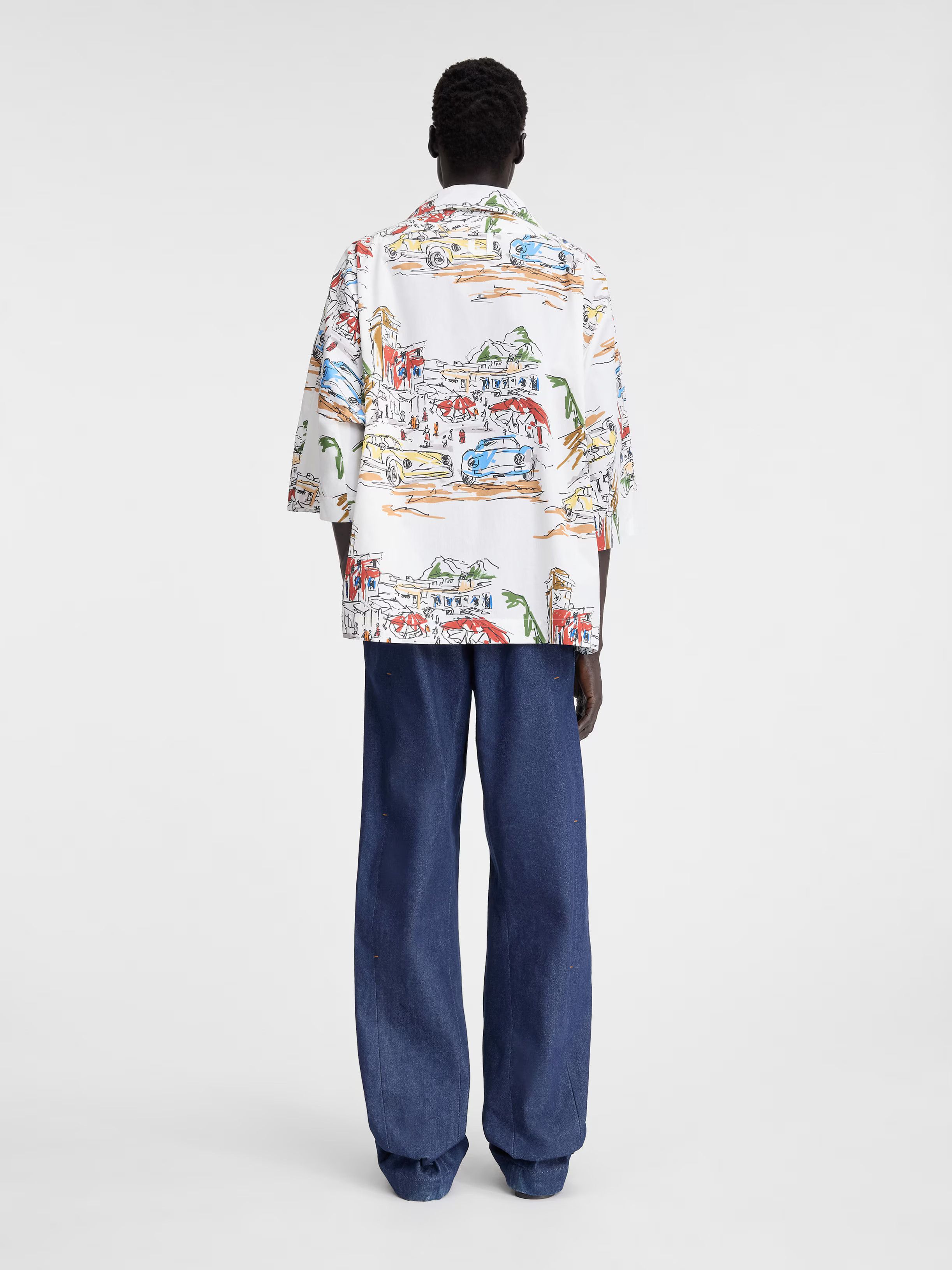 Jacquemus o1s22i1n1024 Casaco Shirt in Multicolor Size US M / EU 48-50 / 2 - 4 Thumbnail