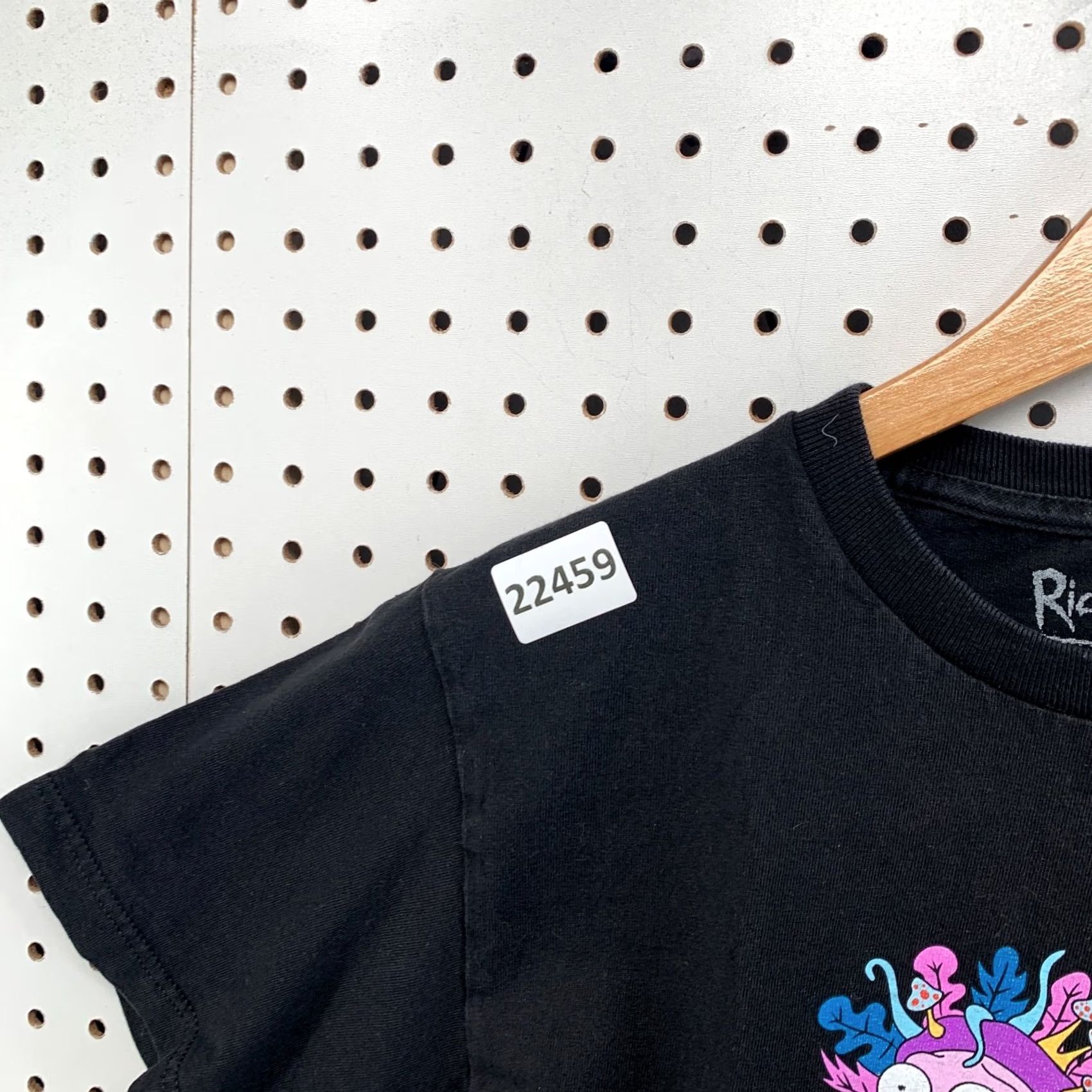 Swims Rick & Morty Shirt Black Adult Swim Small 17x25 TV Cartoon TEE Size US S / EU 44-46 / 1 - 7 Thumbnail