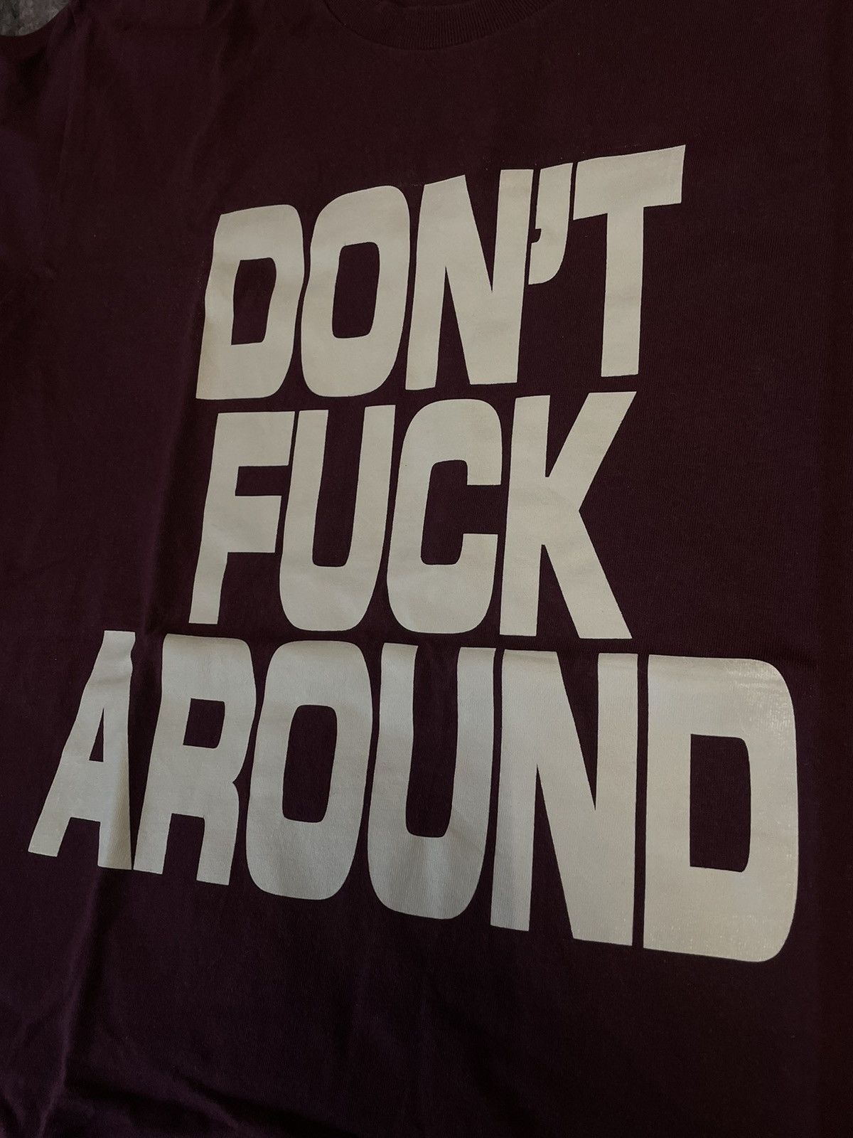 Supreme Supreme “Don’t fuck around” tee Size US L / EU 52-54 / 3 - 3 Thumbnail