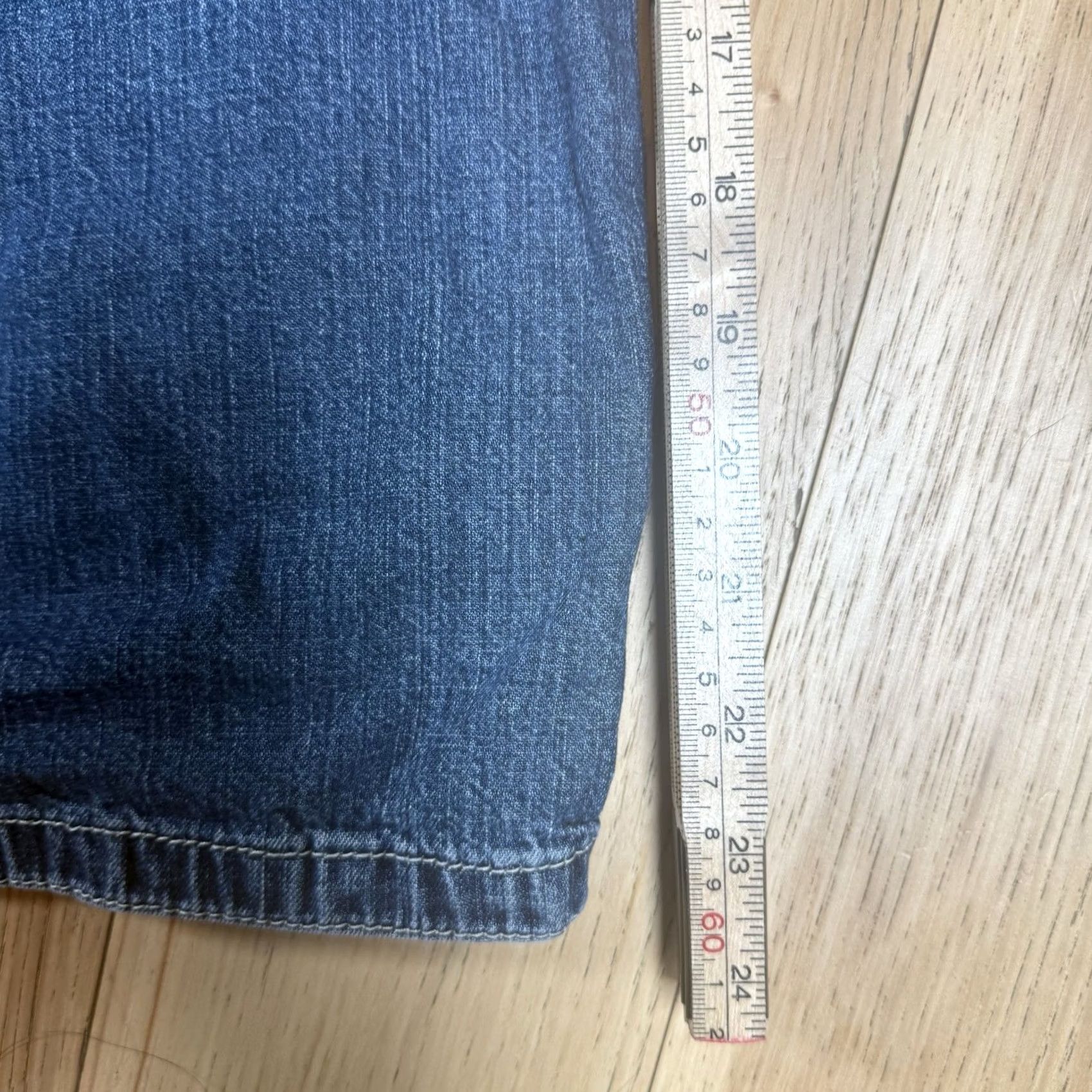 Polo Ralph Lauren VINTAGE Polo Ralph Lauren Denim Cargo Jorts Shorts Jeans 2XL 38 Medium Wash Blue Mens Jeans Shirt Size US XXL / EU 58 / 5 - 8 Thumbnail