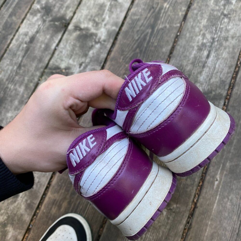 Nike 2024 Nike Dunk Low Viotech White Purple Size 6.5 Size US 6.5 / EU 39-40 - 9 Thumbnail