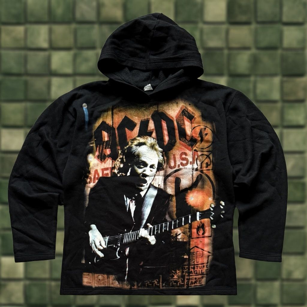 Doublet VINTAGE AC/DC Hoodie Mens Size L Black Size US L / EU 52-54 / 3 - 1 Thumbnail
