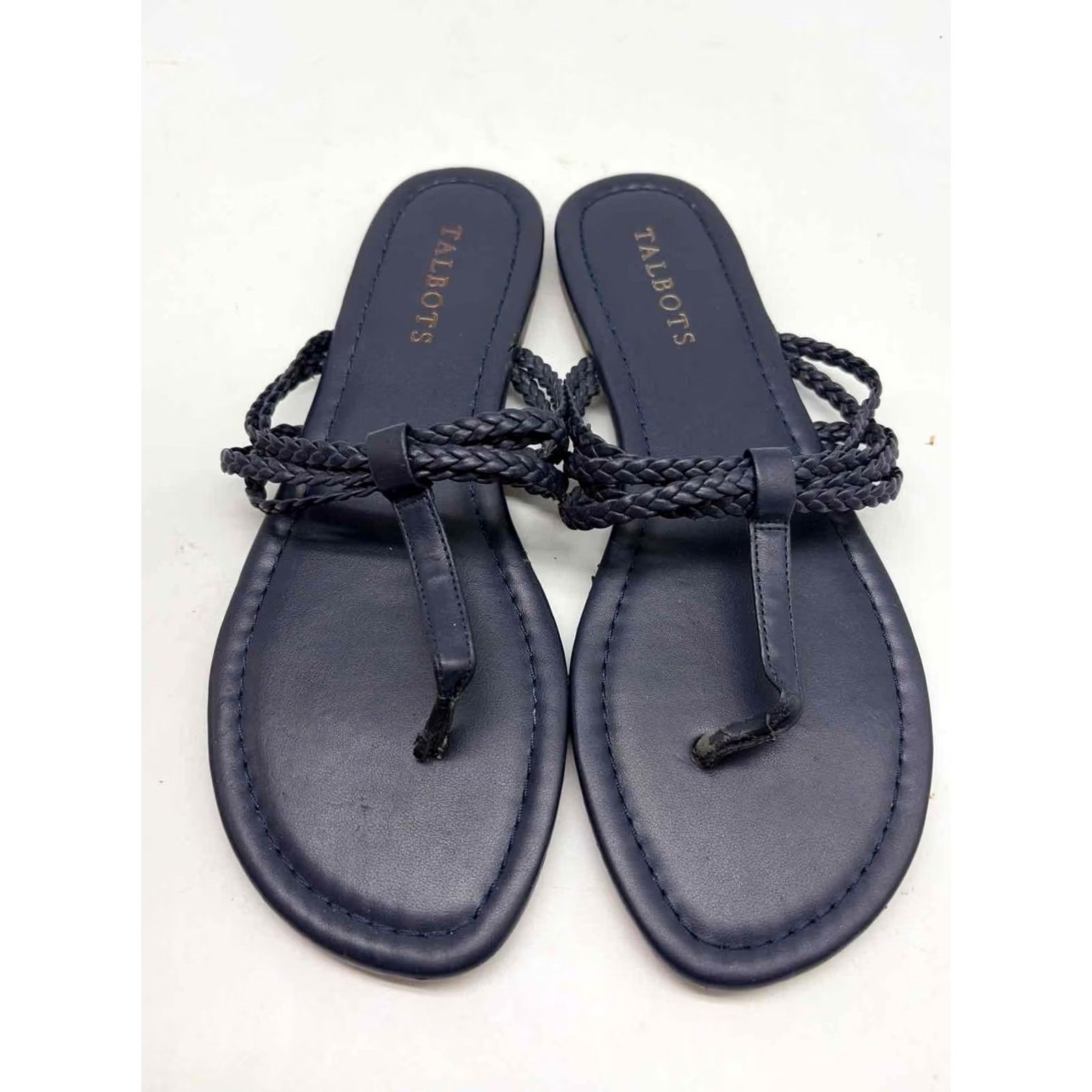 Talbots Talbots Thong Sandals Size 7 Navy Pre-Owned Size US 7 / IT 37 - 5 Thumbnail