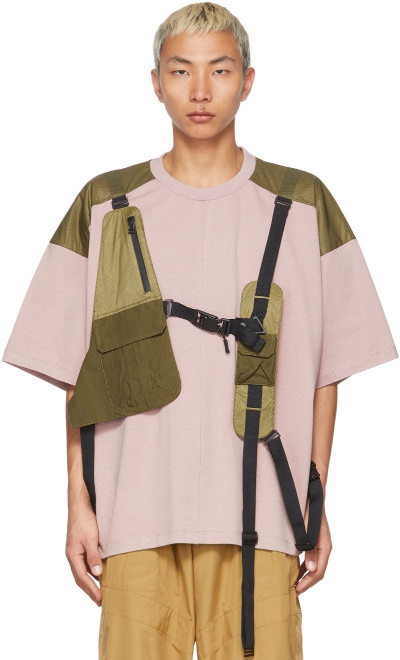 A. A. Spectrum Pink & Khaki Alnnaji T-Shirt Size US M / EU 48-50 / 2 - 1 Thumbnail