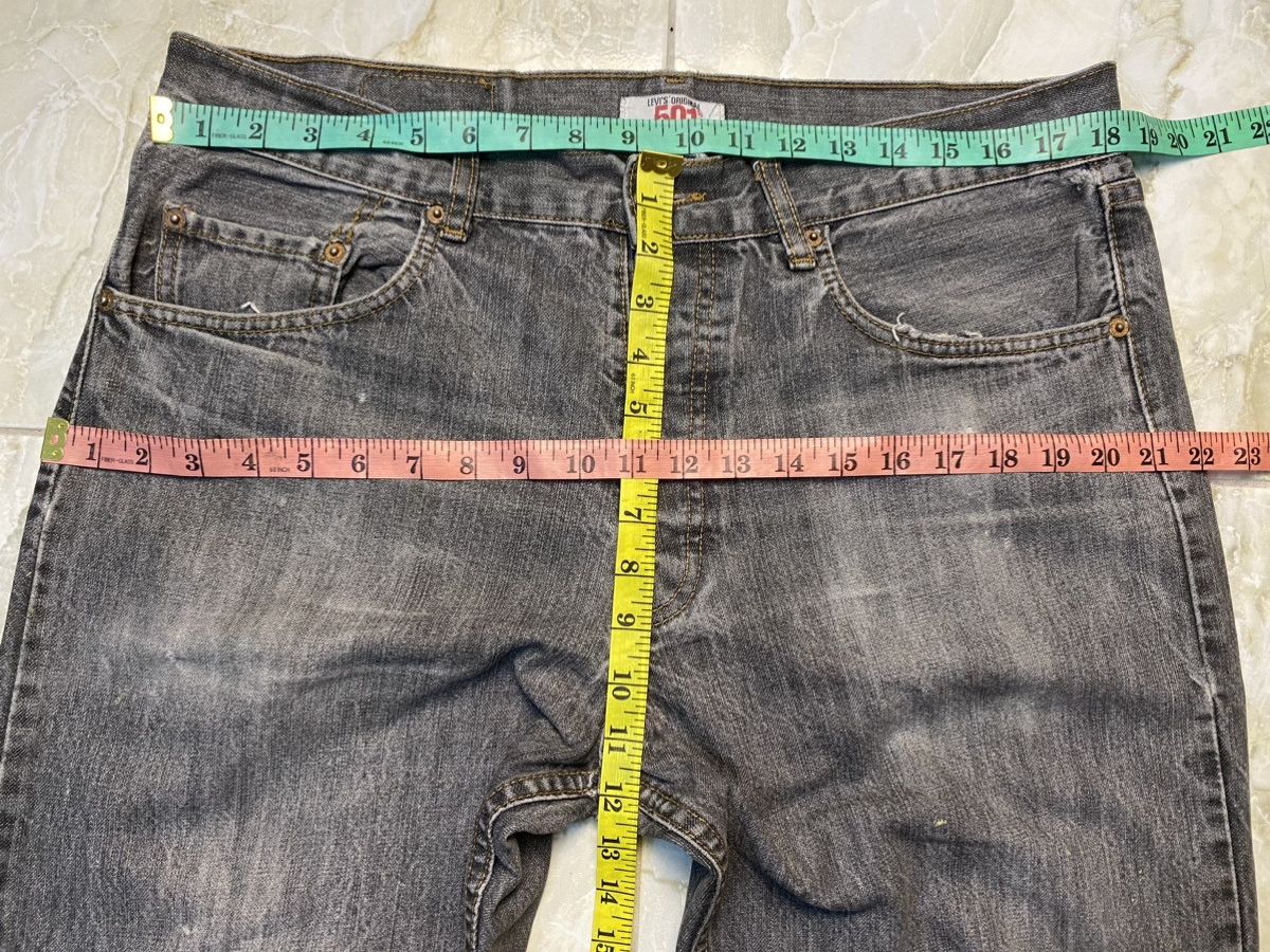 Levi's × Vintage Levis 501 Button Fly Size US 36 / EU 52 - 3 Thumbnail