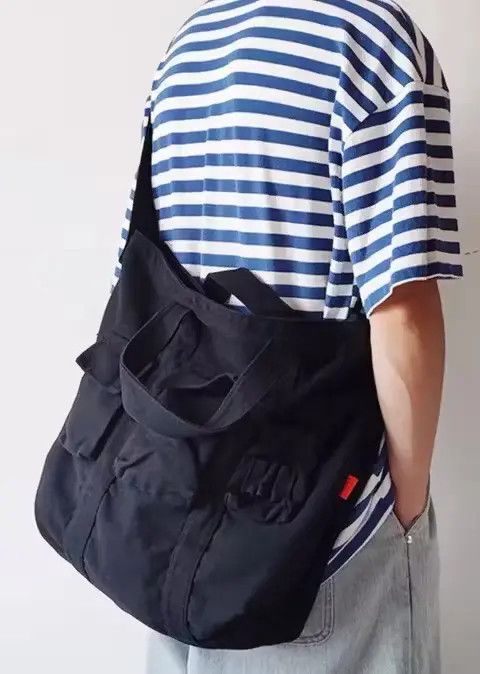 Japanese Brand Fashion utility canvas messenger grunge bag vintage Size ONE SIZE - 3 Thumbnail