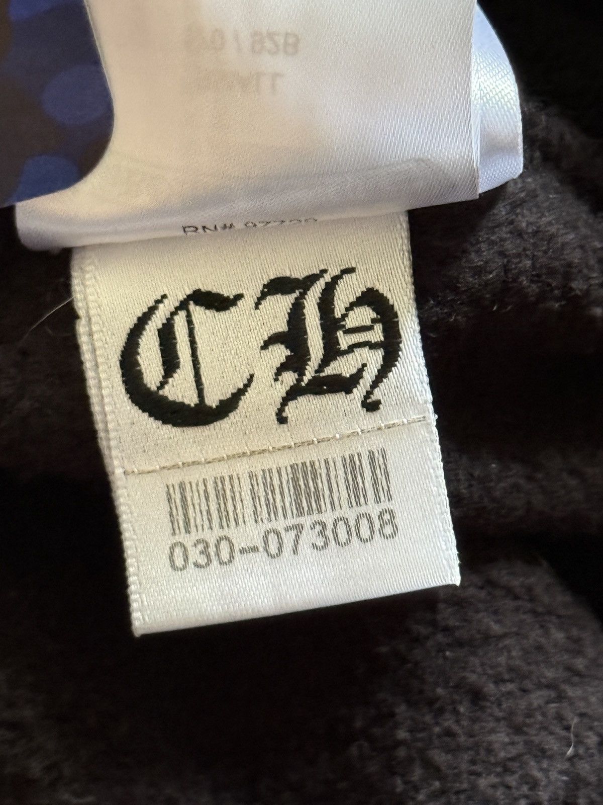 Chrome Hearts Chrome Hearts Black Charge Up Hoodie Size US S / EU 44-46 / 1 - 11 Thumbnail