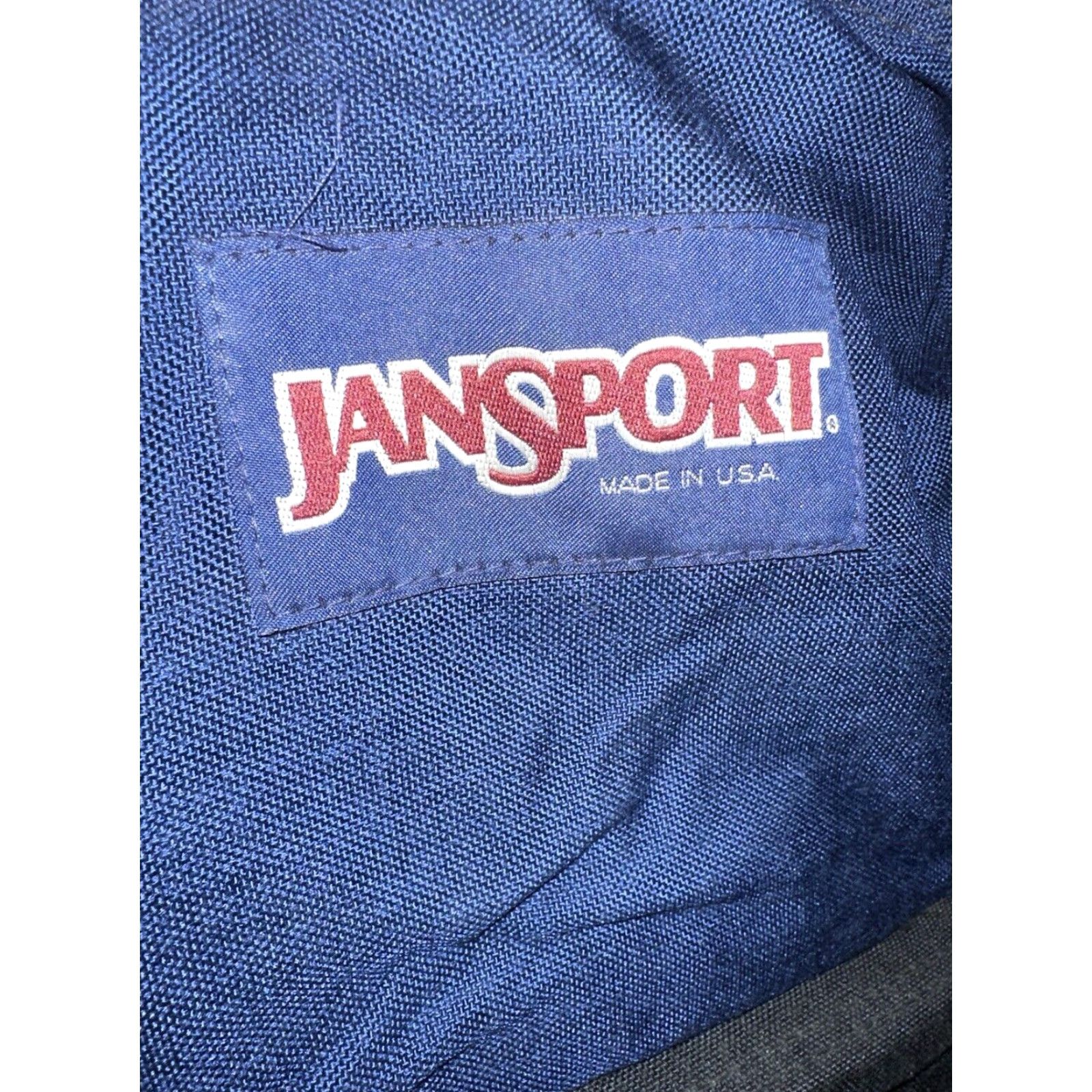 Jansport VINTAGE JanSport Backpack Mens Blue USA Multi Pocket Nylon Backpack Size ONE SIZE - 5 Thumbnail
