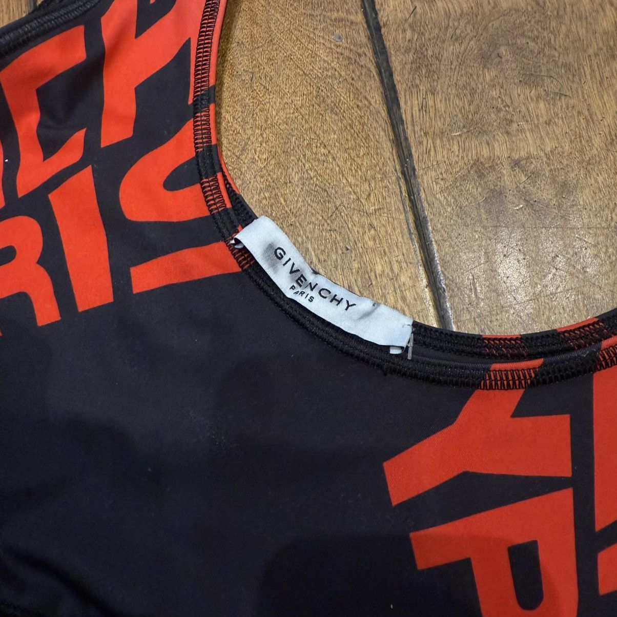 Givenchy Givenchy Black & Red Sports Bra Size 6 Size S / US 4 / IT 40 - 3 Thumbnail