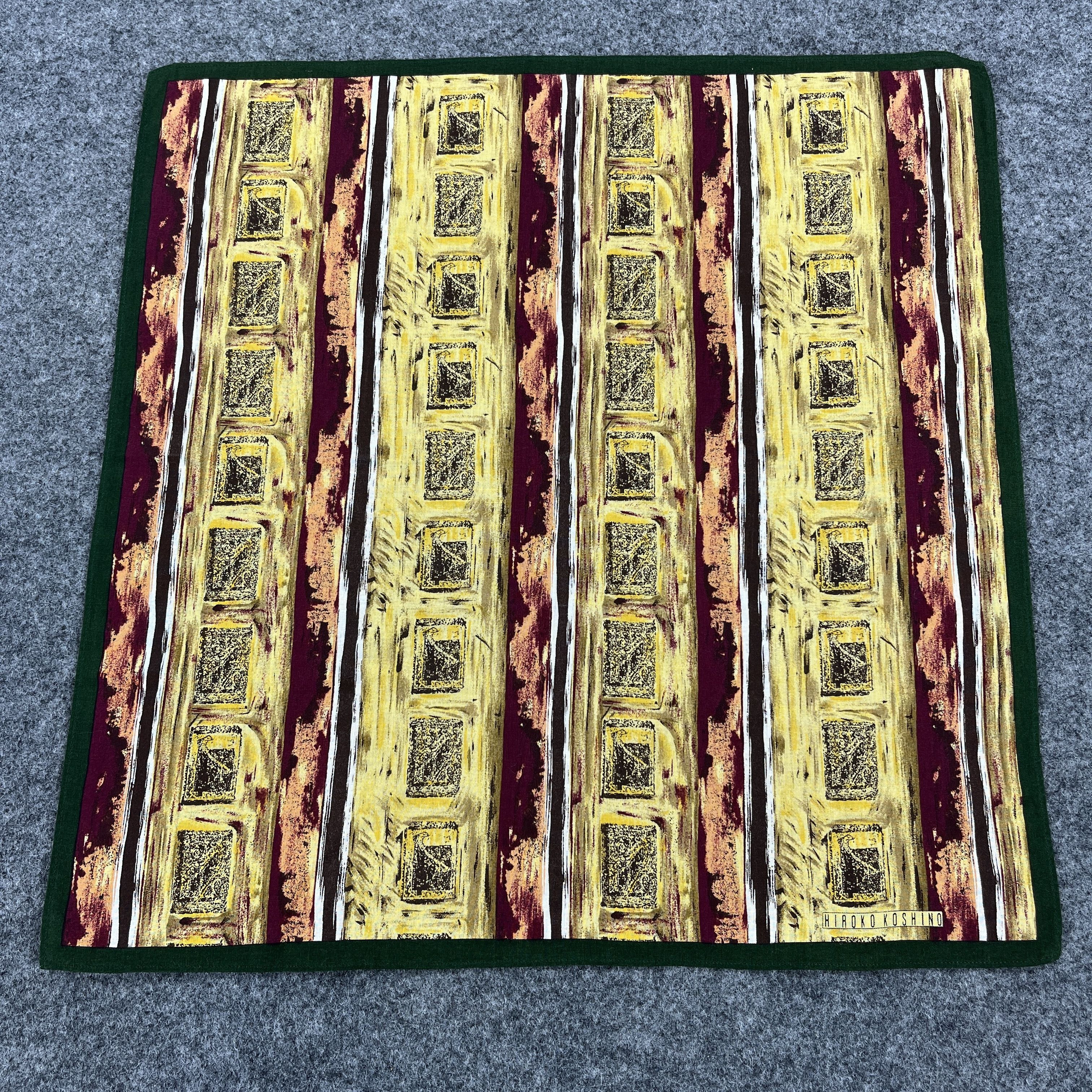 Hiroko Koshino Homme Hiroko Koshino Handkerchief / Bandana / Neckerchief B620 Size ONE SIZE - 2 Thumbnail