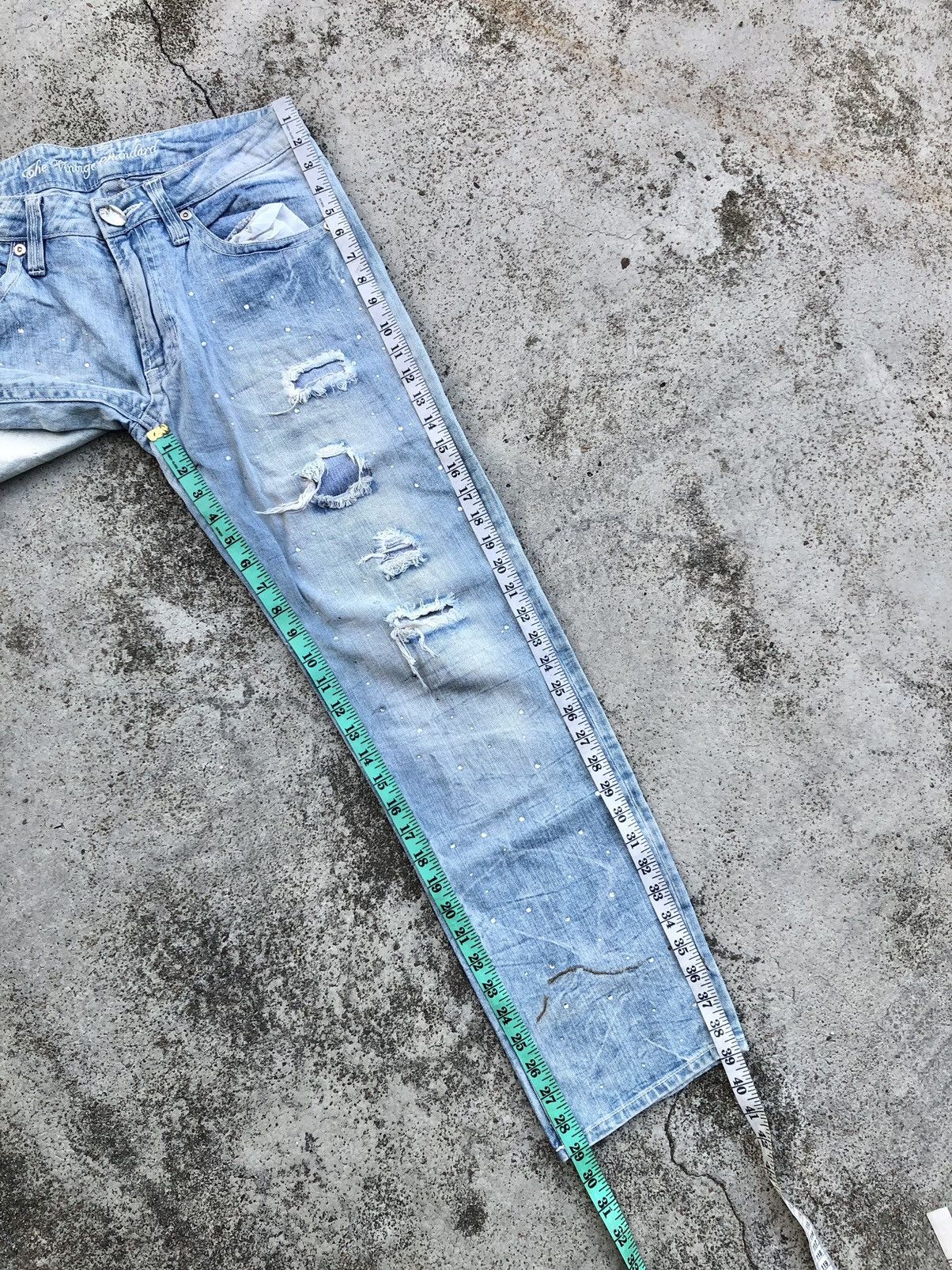 Other BEADS DISTRESSED DENIM Size 32" / US 10 / IT 46 - 15 Thumbnail