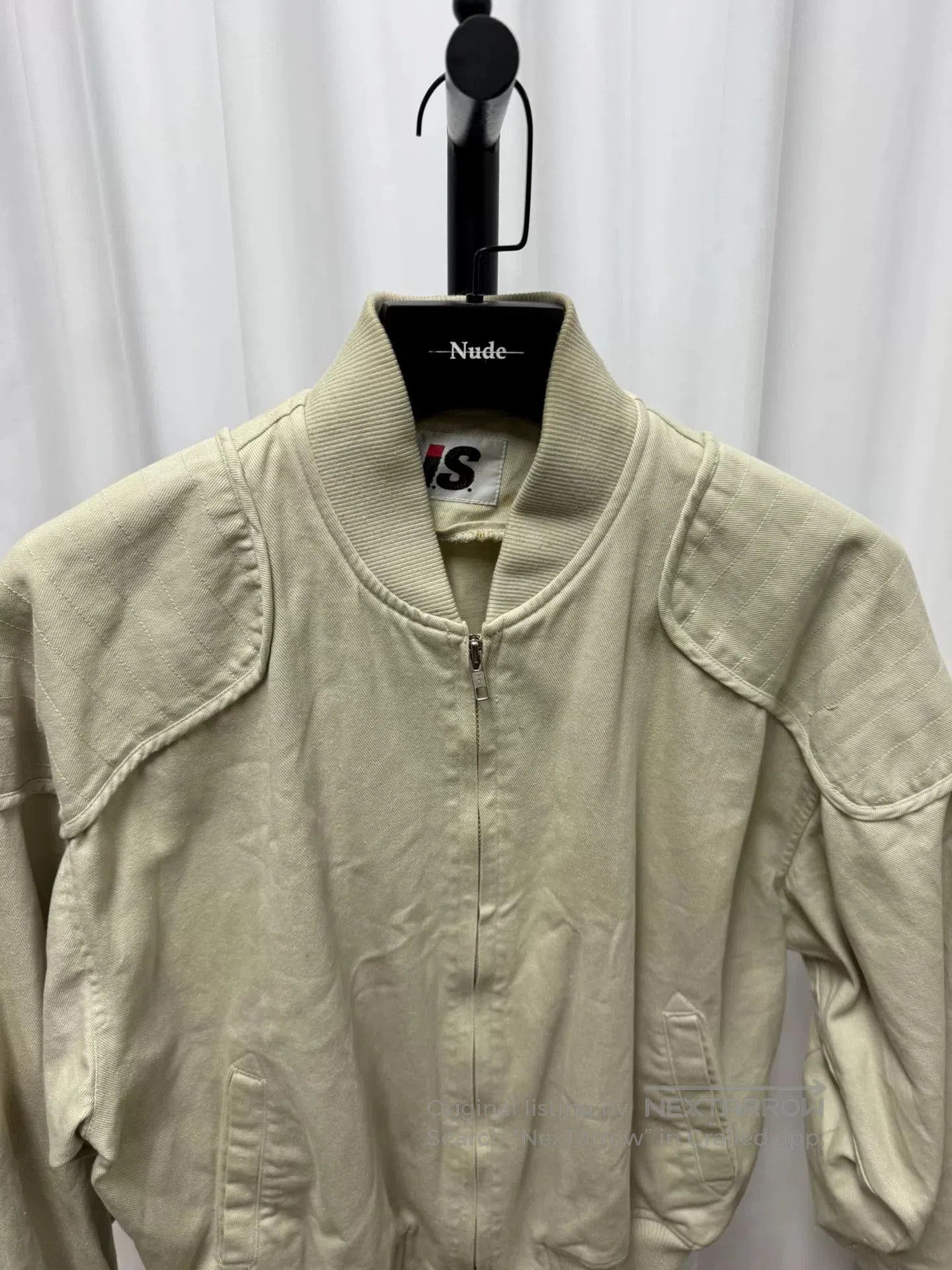 Issey Miyake issey miyake men canvas jacket in beige. Size US XL / EU 56 / 4 - 6 Thumbnail