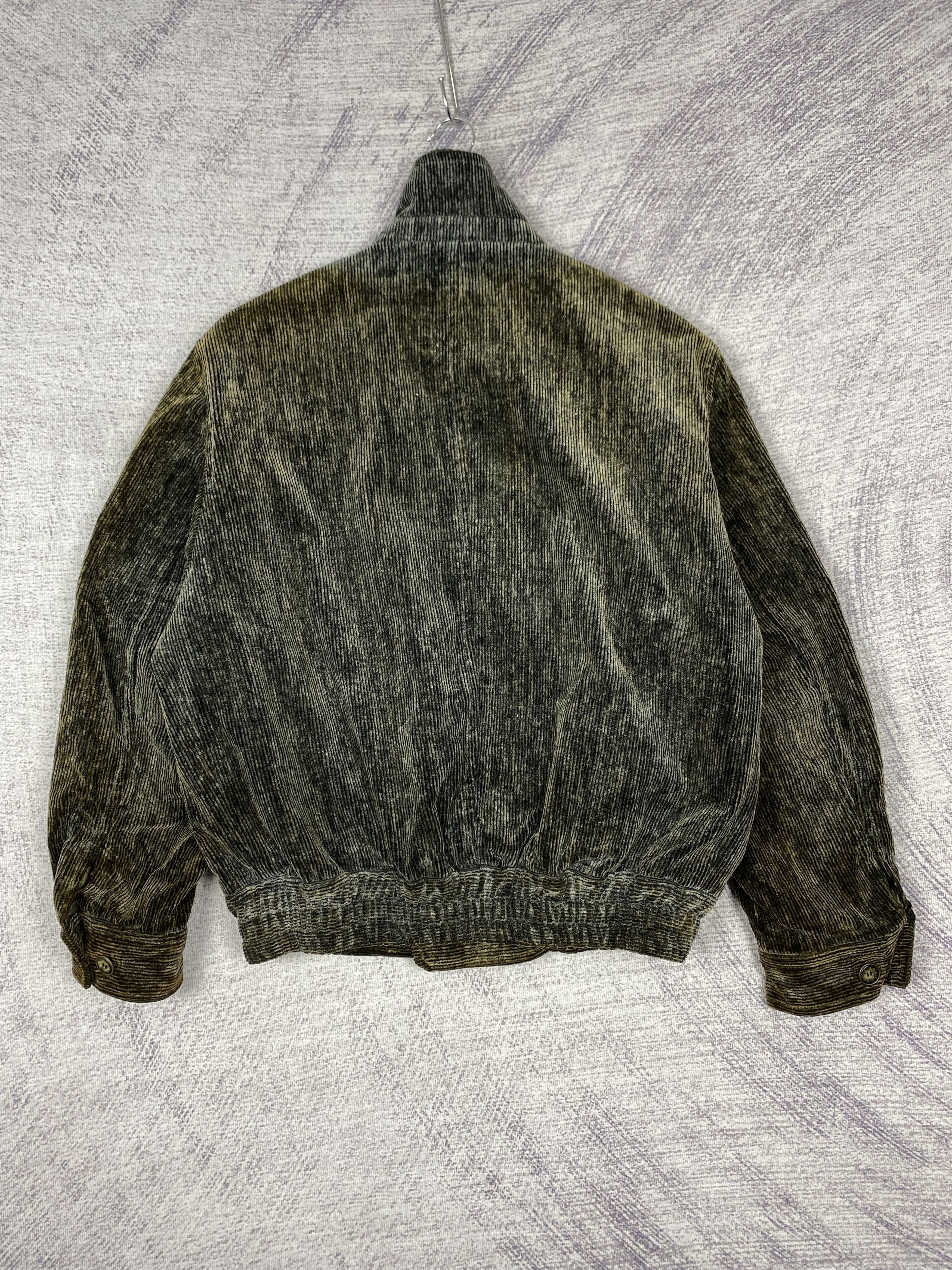 Japanese Brand Vintage Dolce Quilted Lining Right Zipper Seersucker Jacket Size US S / EU 44-46 / 1 - 5 Thumbnail