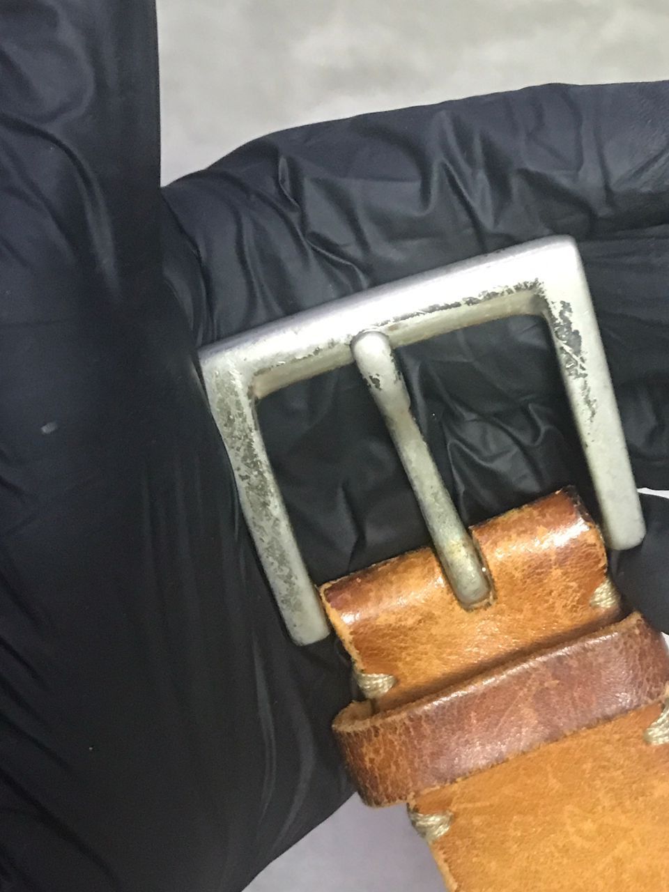 Genuine Leather Full Leather Studded Belt Size ONE SIZE - 5 Thumbnail