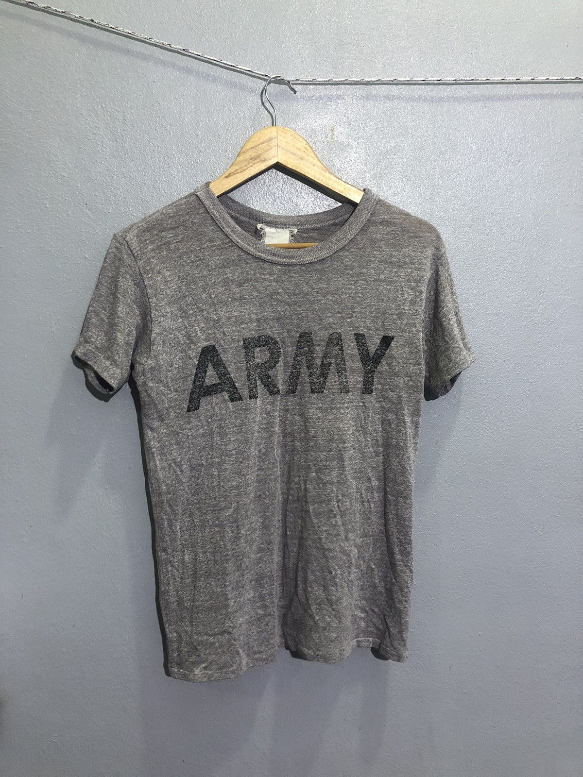 image of Archival Clothing x Military Vintage 80's Army Military Shirt in Grey, Men's (Size XS)