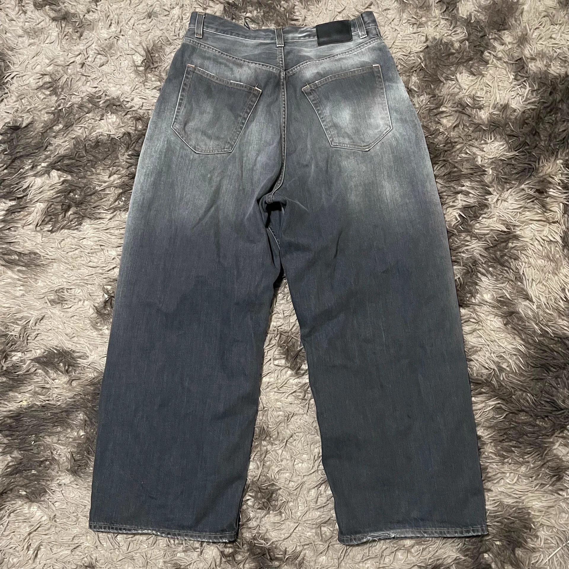 Acne Studios Acne Studios Super Baggy Washed Denim Jeans 50 Size US 34 / EU 50 - 2 Thumbnail