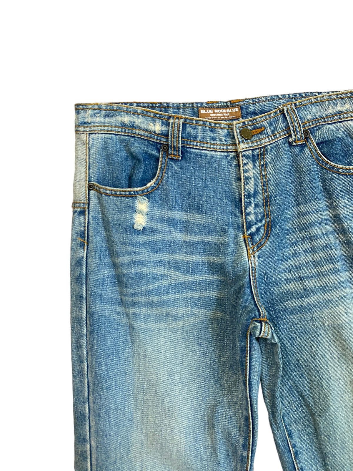 Designer × Japanese Brand × Vintage Vintage BLUE MOON BLUE Daicok Evisu Inspired Denim Size US 30 / EU 46 - 4 Thumbnail