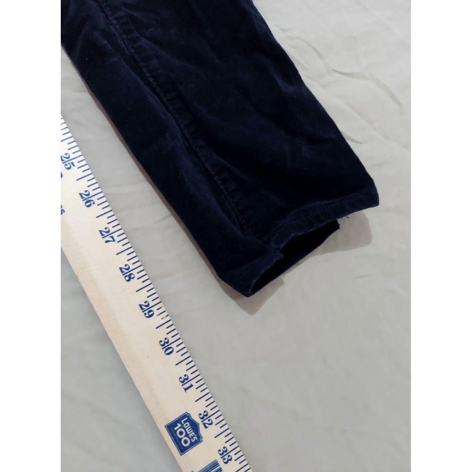 Ann Taylor Womens Ann Taylor Jeans Corduroy Skinny 2 Black Cotton Pants-2 Skinny Womens Mens? Size 26" / US 2 / IT 38 - 8 Thumbnail