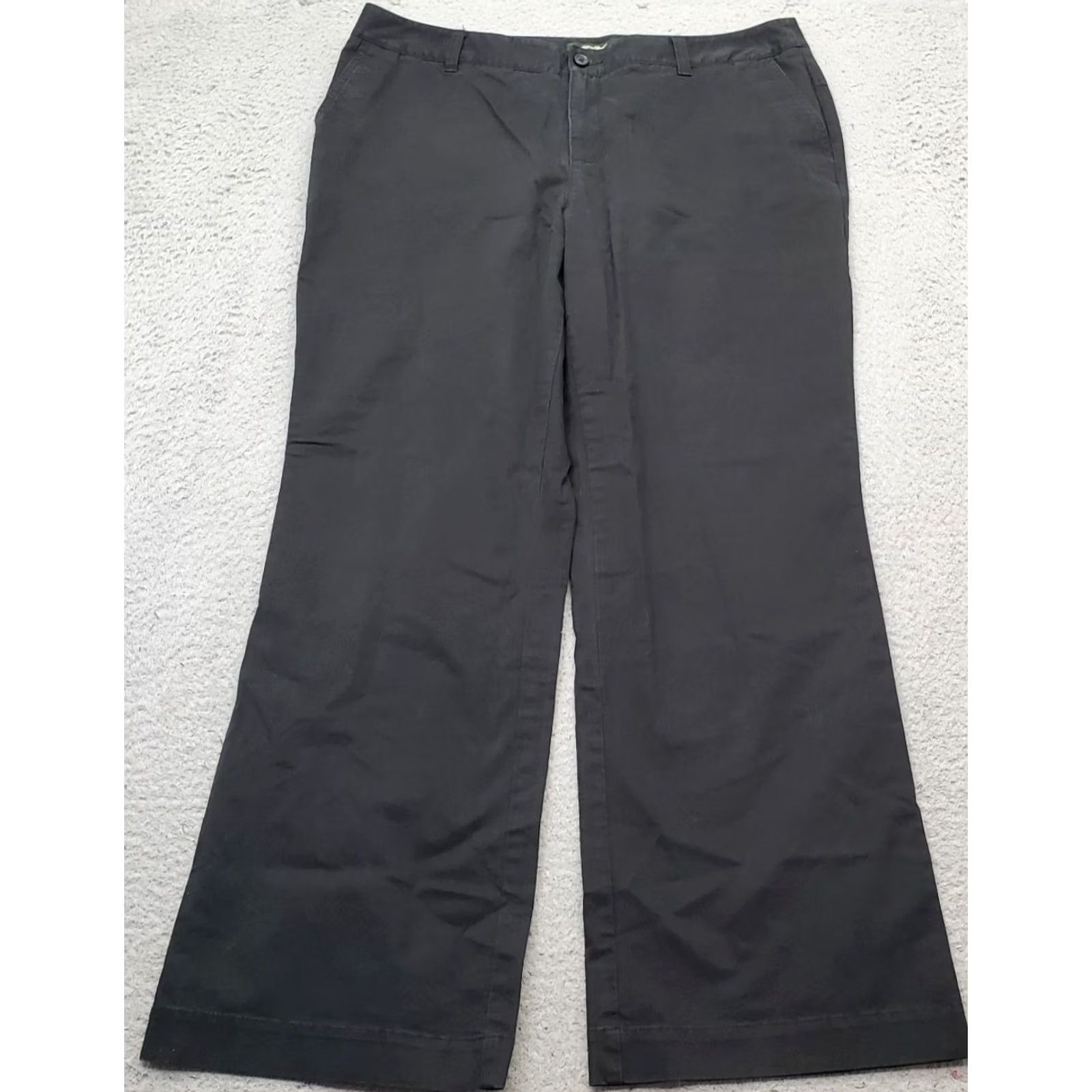 Eddie Bauer Eddie Bauer Pants Womens Size 16 Black Cotton Stretch Mercer Fit Low Waist Inseam 29.25" Casual Ready to Wear Women's Pants Size 38" / US 16 / IT 52 - 2 Thumbnail