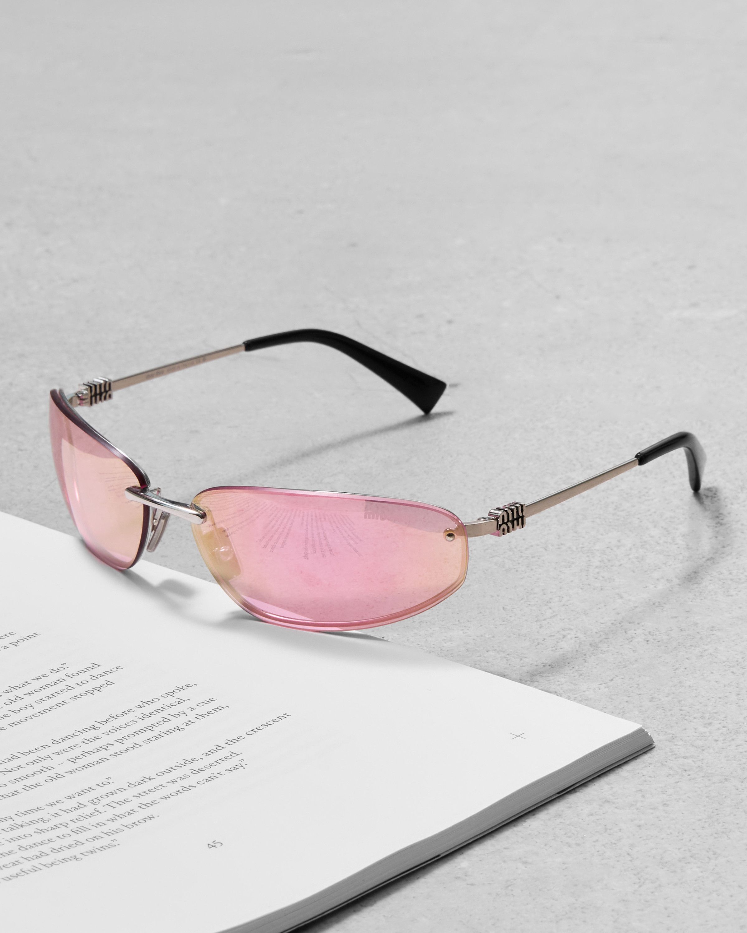 Miu Miu MIU MIU MU A50S 1BC70J Sunglasses Size ONE SIZE - 1 Thumbnail