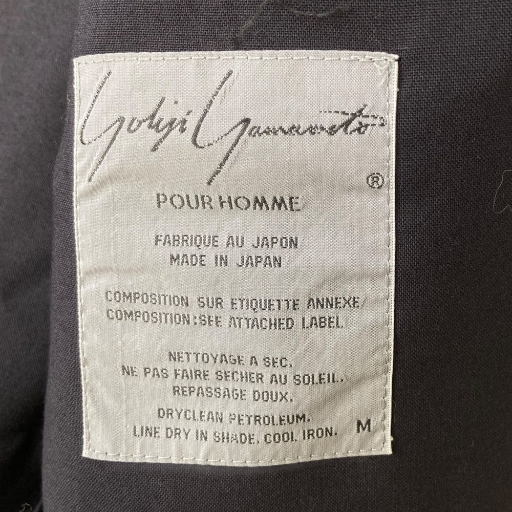 Yohji Yamamoto Yohji Yamamoto pour homme/Round Letter Tag Tailored Jacket Size US M / EU 48-50 / 2 - 8 Thumbnail