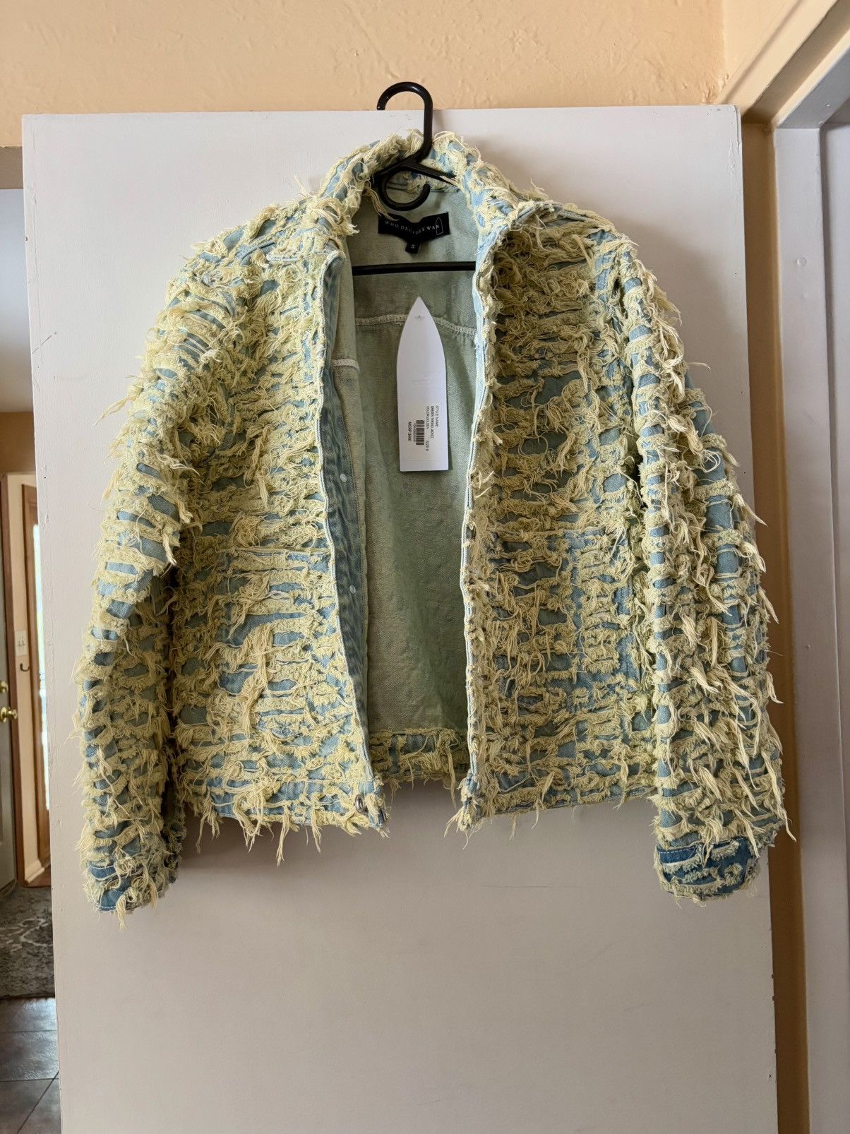 Who Decides War WHO DECIDES WAR Barren Thread Jacket Golden Size Small Size US S / EU 44-46 / 1 - 2 Thumbnail