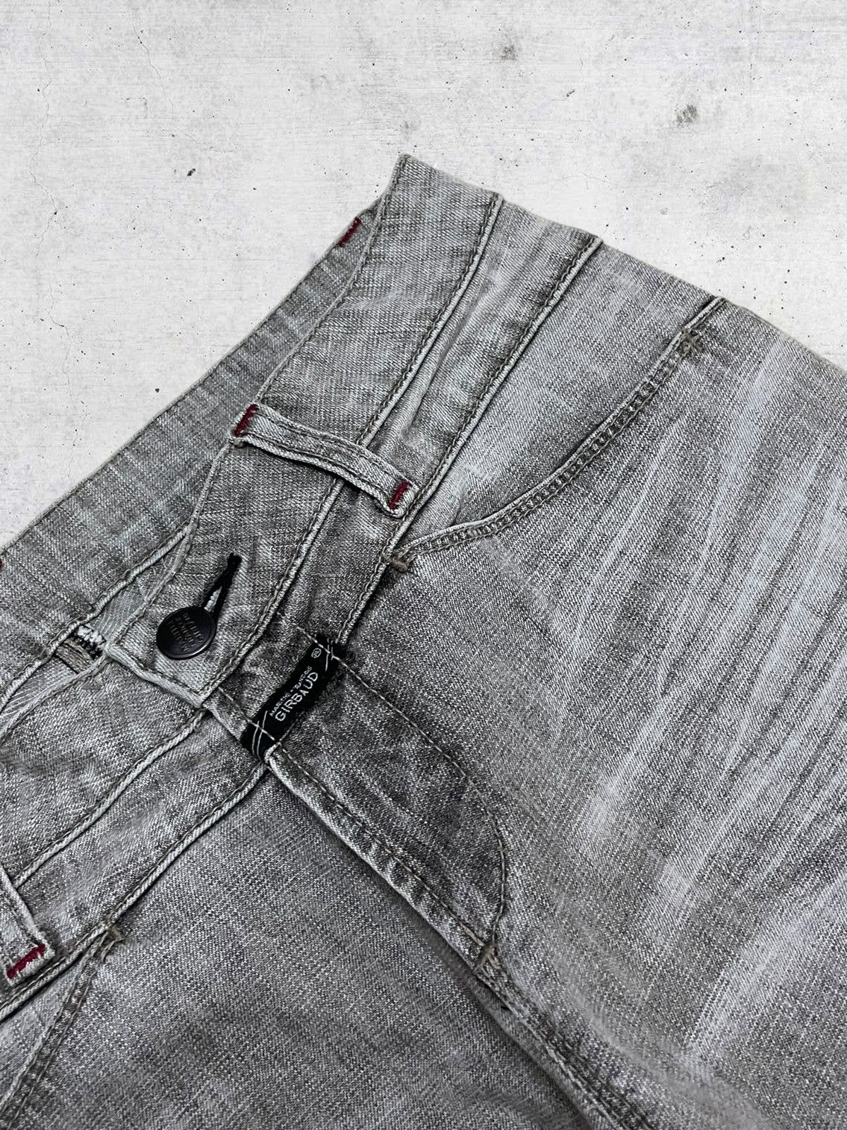 Marithe + Francois Girbaud VINTAGE MARITHE FRANCOIS GIRBAUD DESIGNER 90S OG FLARE DENIM Size US 29 - 8 Thumbnail