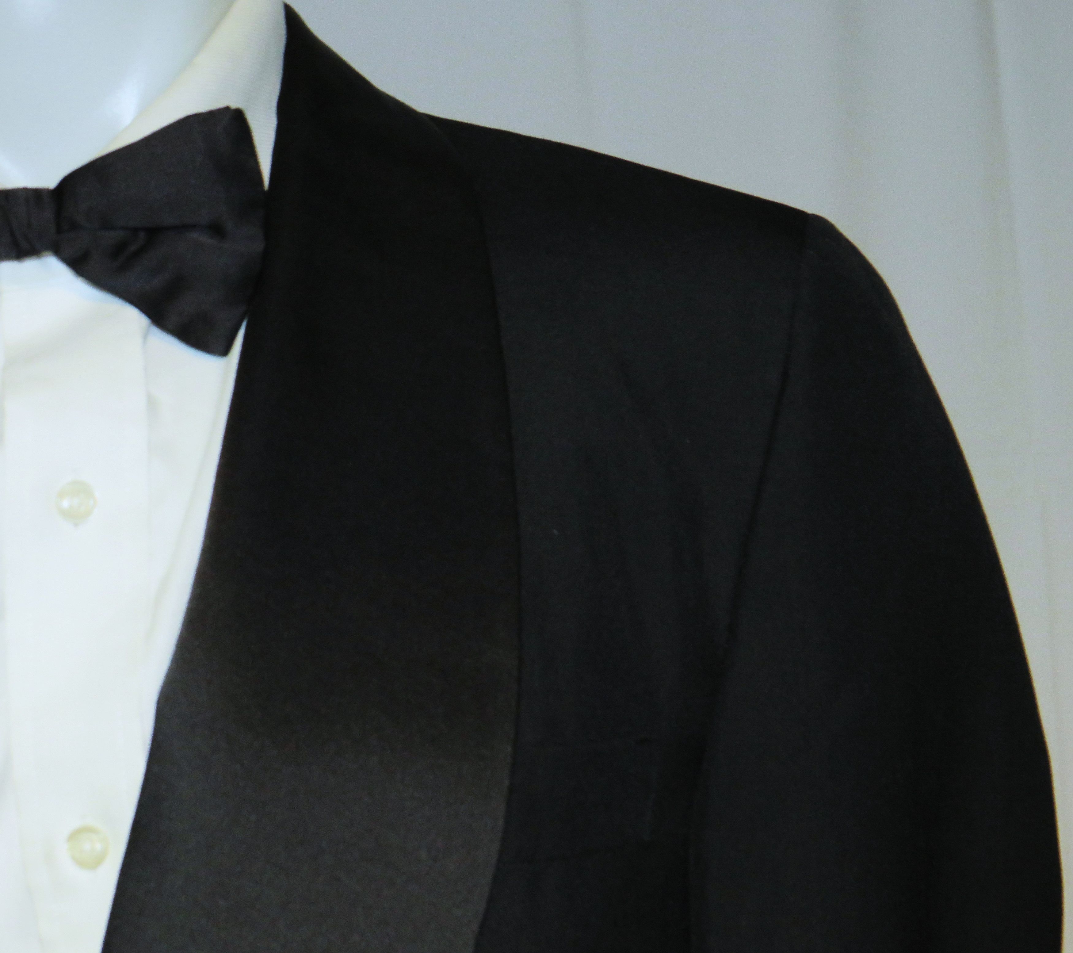Other Chipp New Haven Black Barathea Vintage Dinner Jacket 43R Size 44R - 5 Thumbnail
