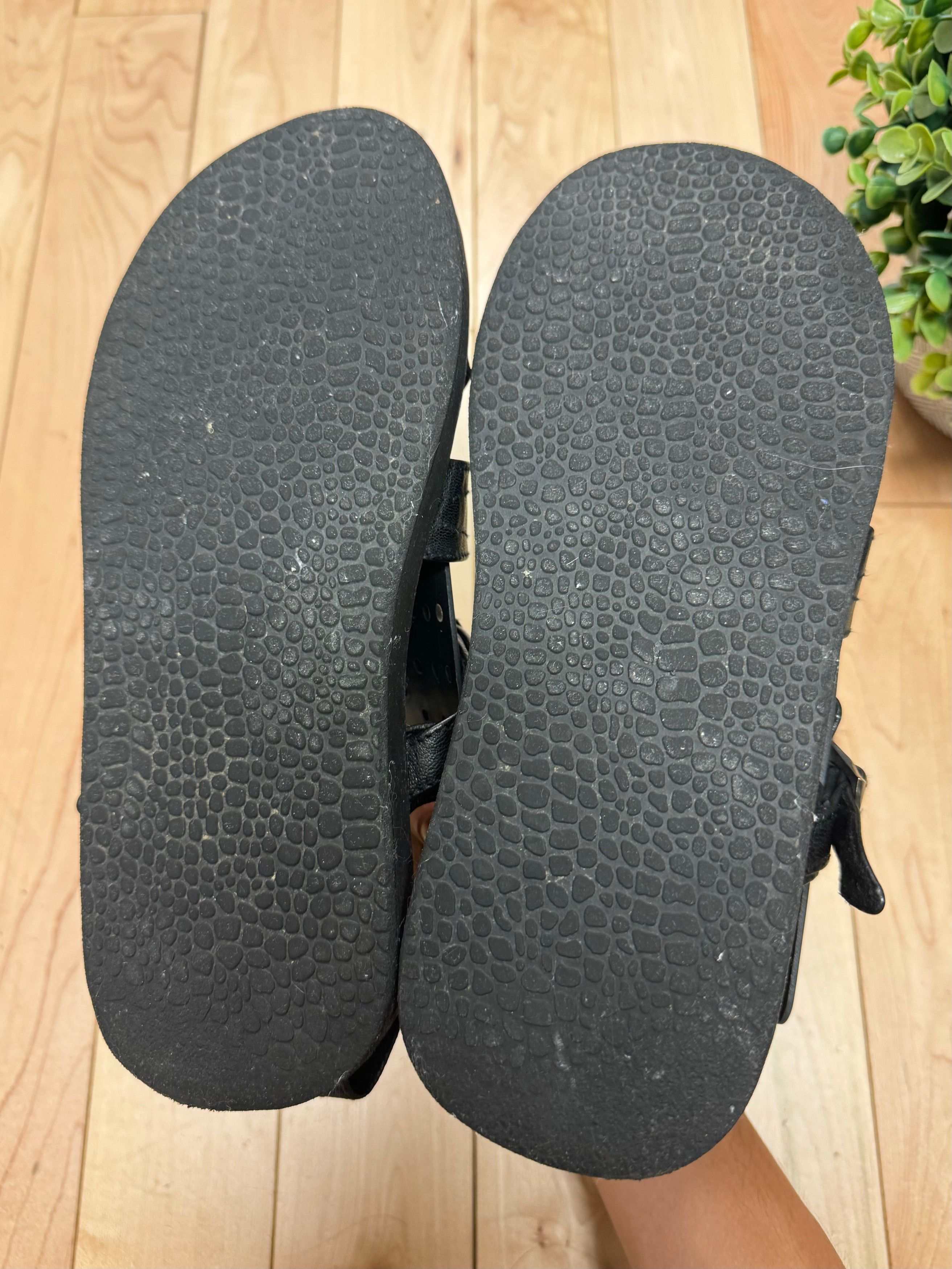 14th Addiction 14th Addiction Black Calfskin Leather ‘Gladiator’ Spartan High Top Sandals Size US 8 / EU 41 - 6 Thumbnail