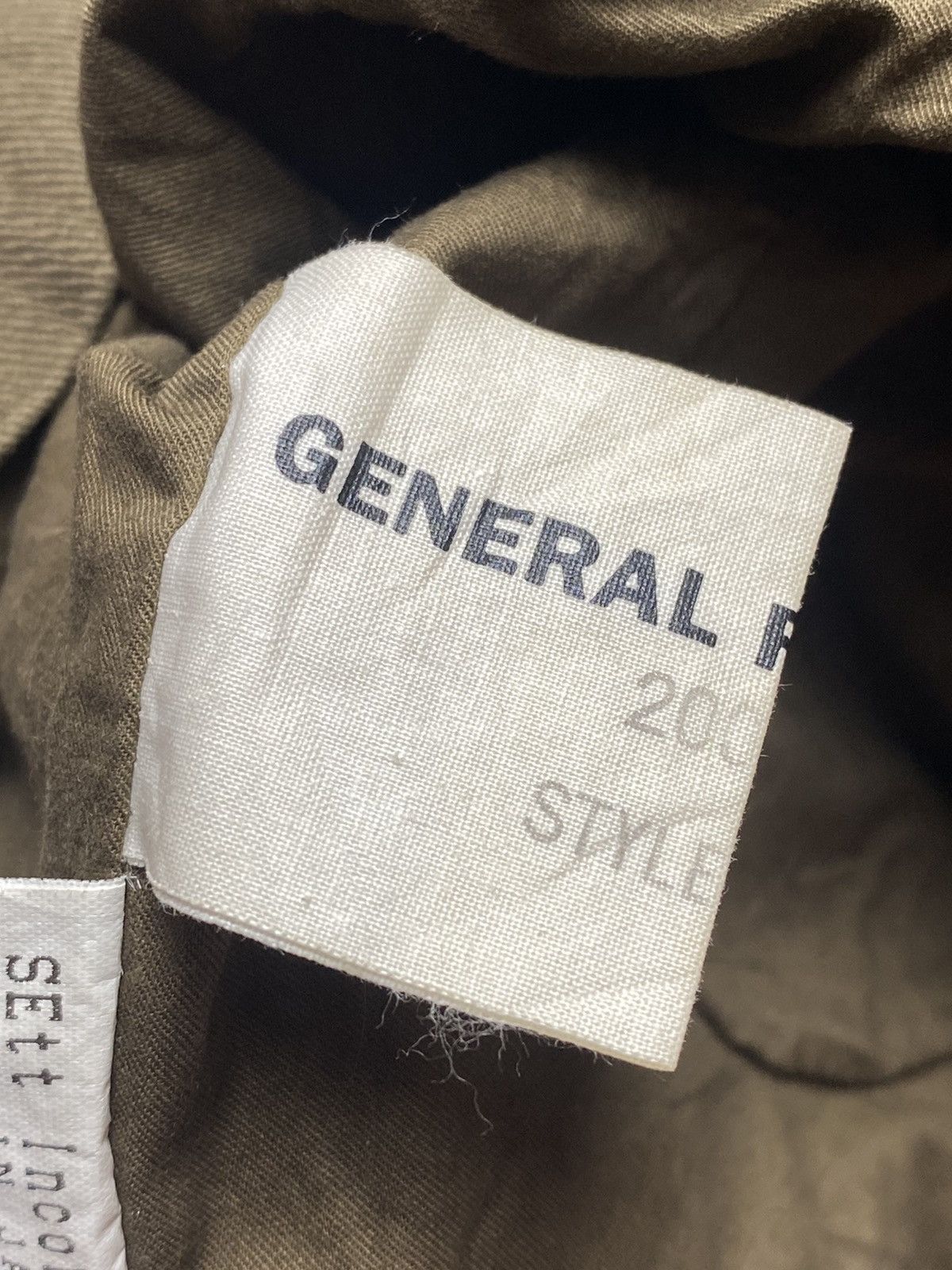 General Research F/W 2000 Arabic Label - 2 Way Hunting Jacket & Vest Size US L / EU 52-54 / 3 - 8 Thumbnail