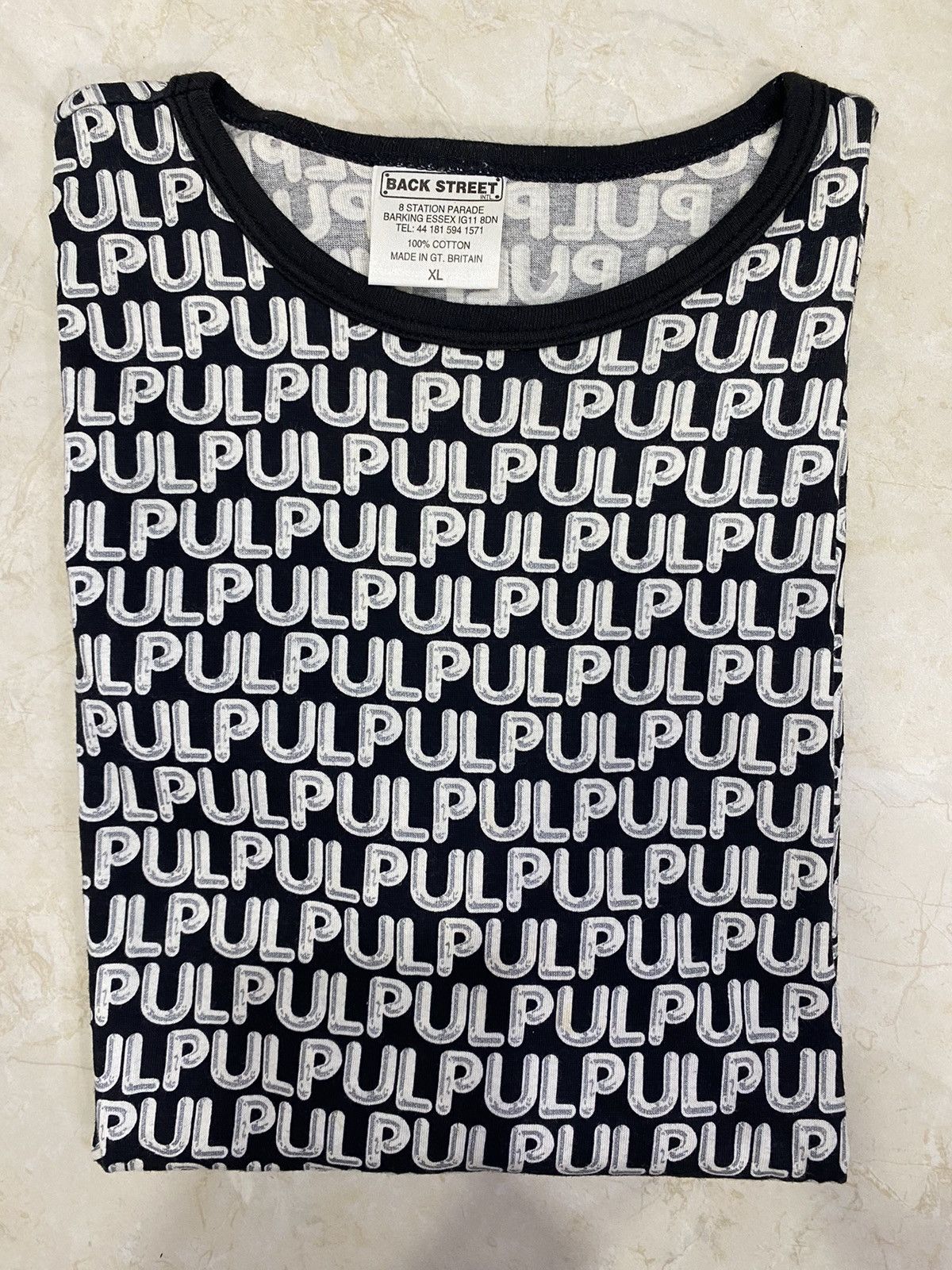 Band Tees × Vintage 💥VINTAGE PULP britpop uk band jarvis cocker overprint shirt Size US XL / EU 56 / 4 - 5 Thumbnail