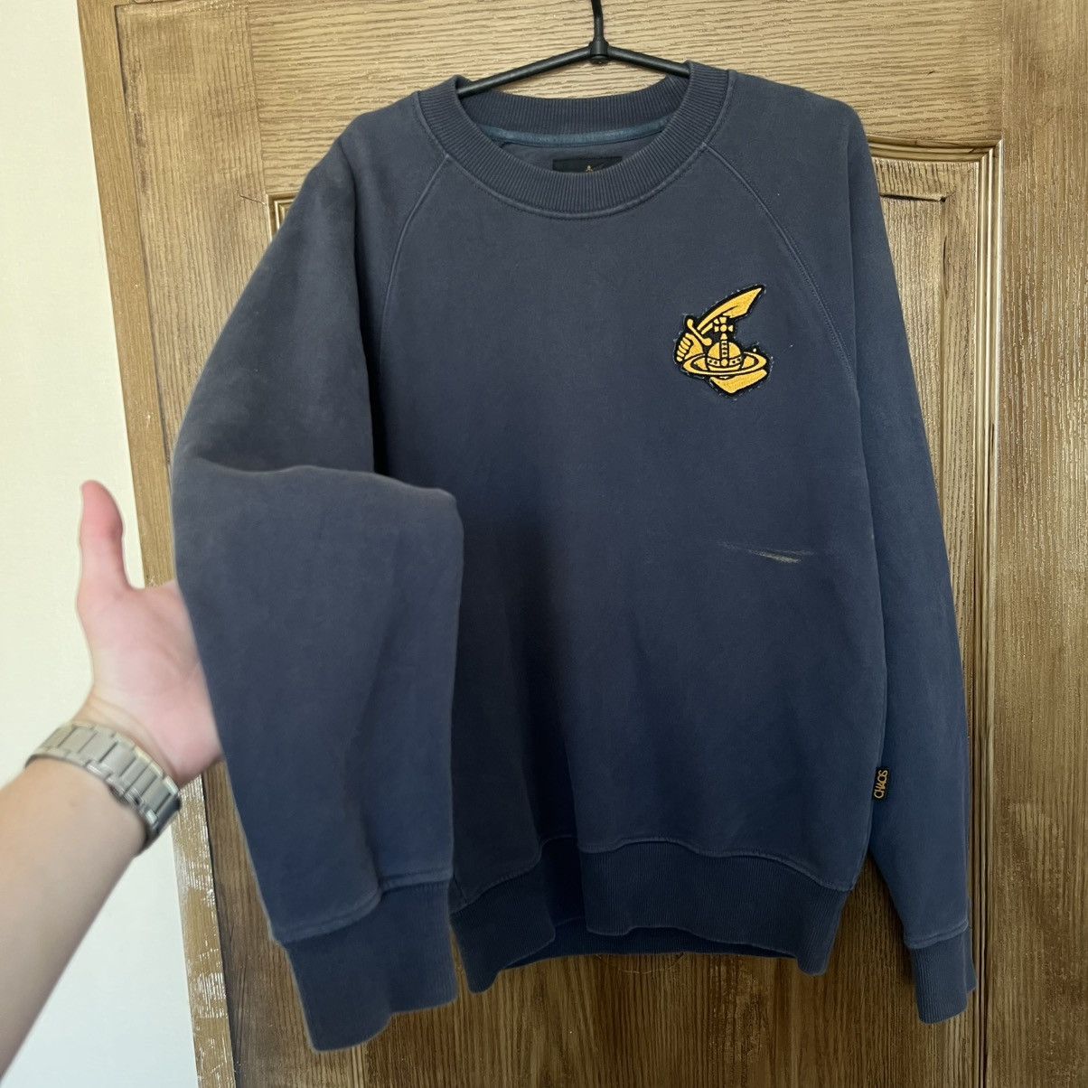 Vivienne Westwood Vintage Vivienne Westwood Sweatshirt Big Logo Orb Pullover Size US S / EU 44-46 / 1 - 2 Thumbnail