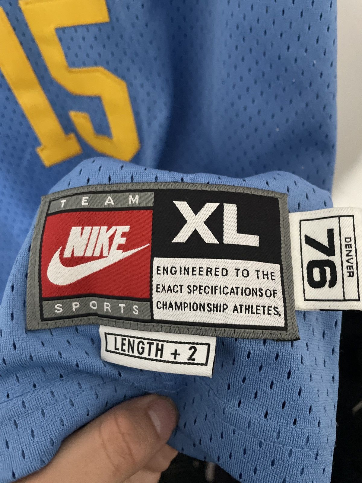 Nike Nike Vintage Nuggets Jersey Size US XL / EU 56 / 4 - 3 Thumbnail