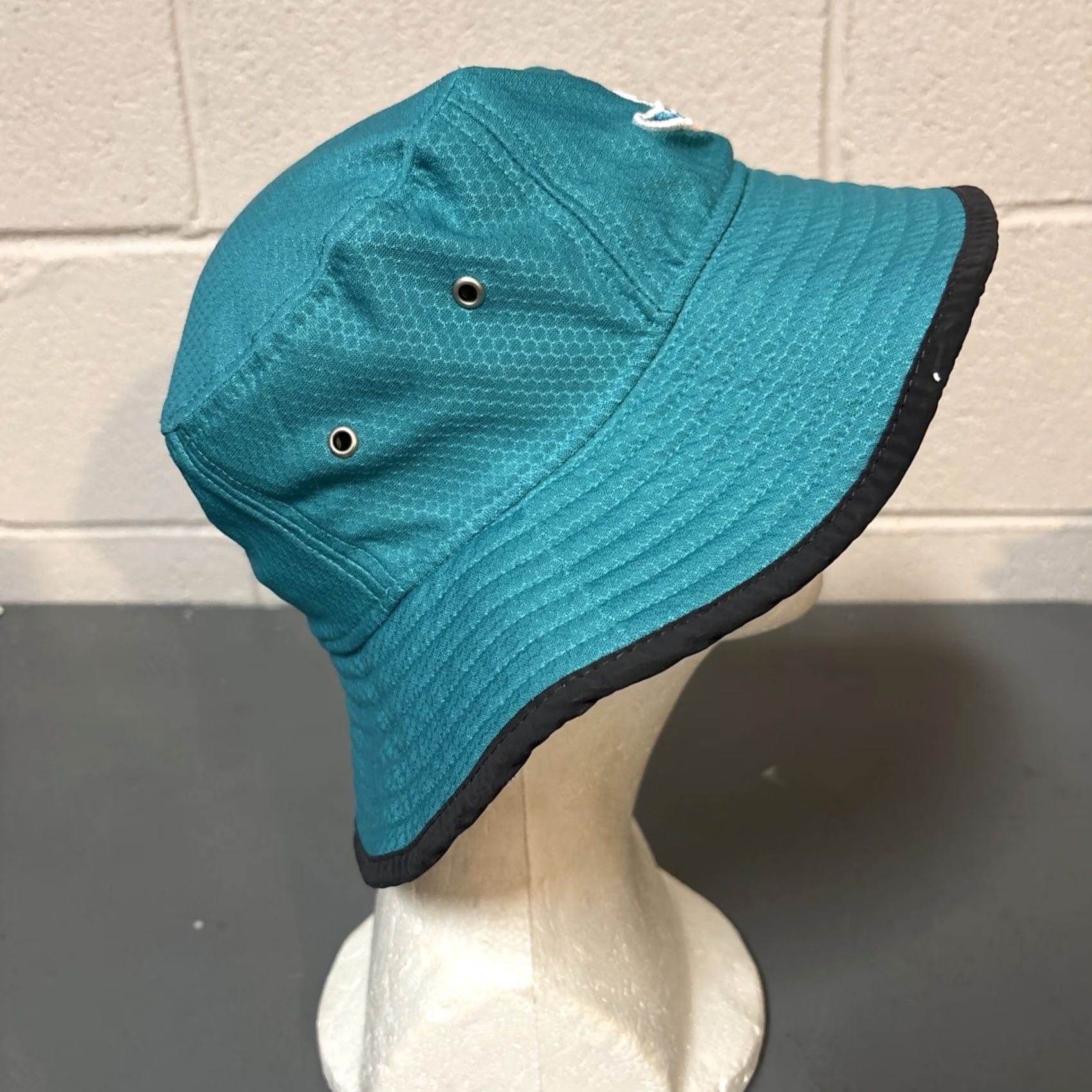 New Era New Era Miami Dolphins Bucket Hat Teal and Black OSFM Size ONE SIZE - 4 Thumbnail