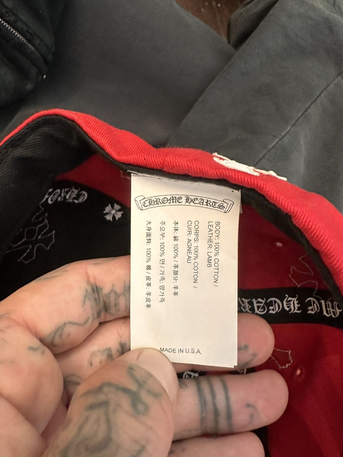 Chrome Hearts CHROME HEARTS PATCHED TRUCKER HAT Size ONE SIZE - 7 Thumbnail