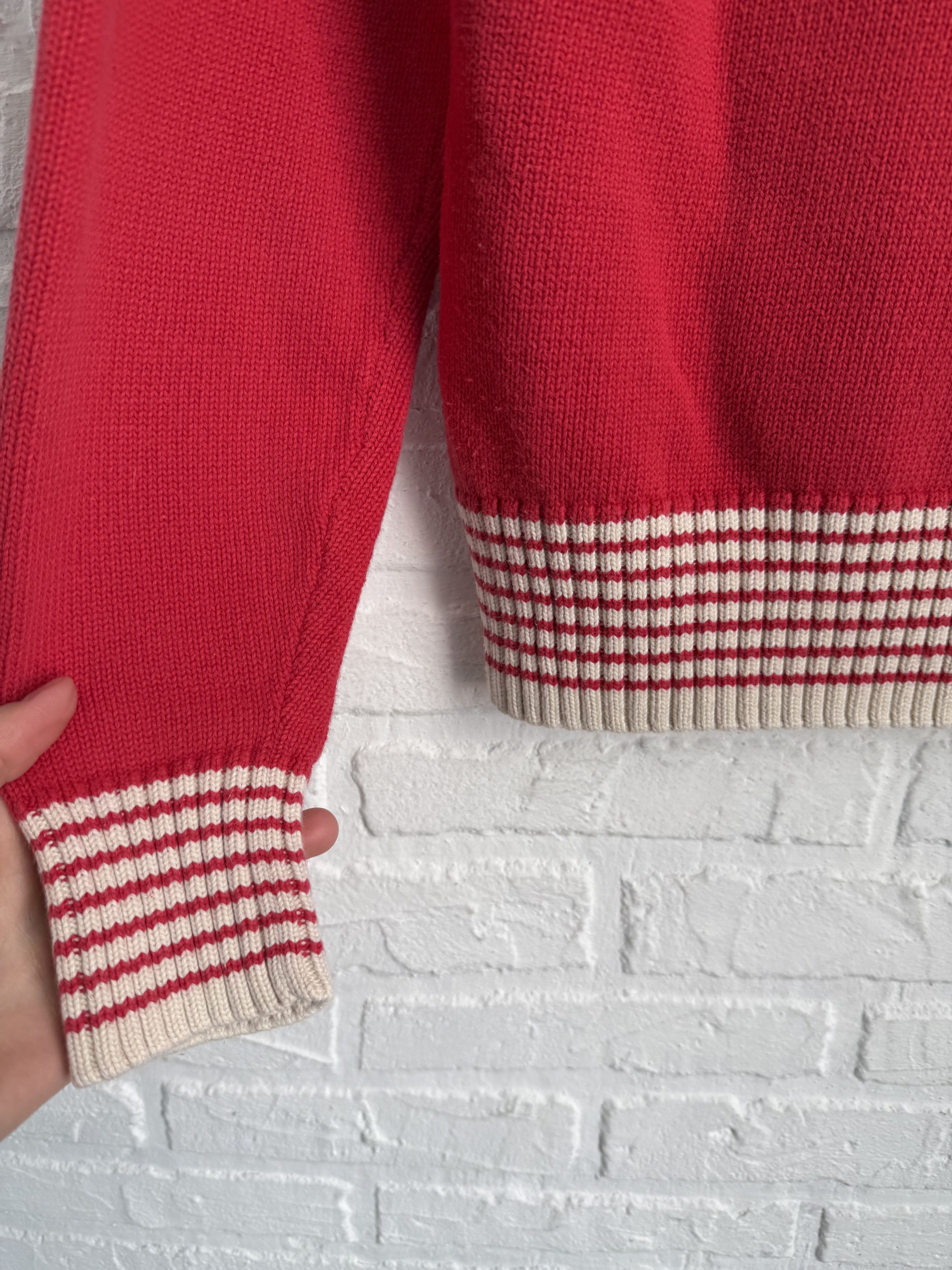 Other Y2K DATCH St. Moritz 1966 Zip Up Knit Sweater Olympic Games Size US S / EU 44-46 / 1 - 12 Thumbnail